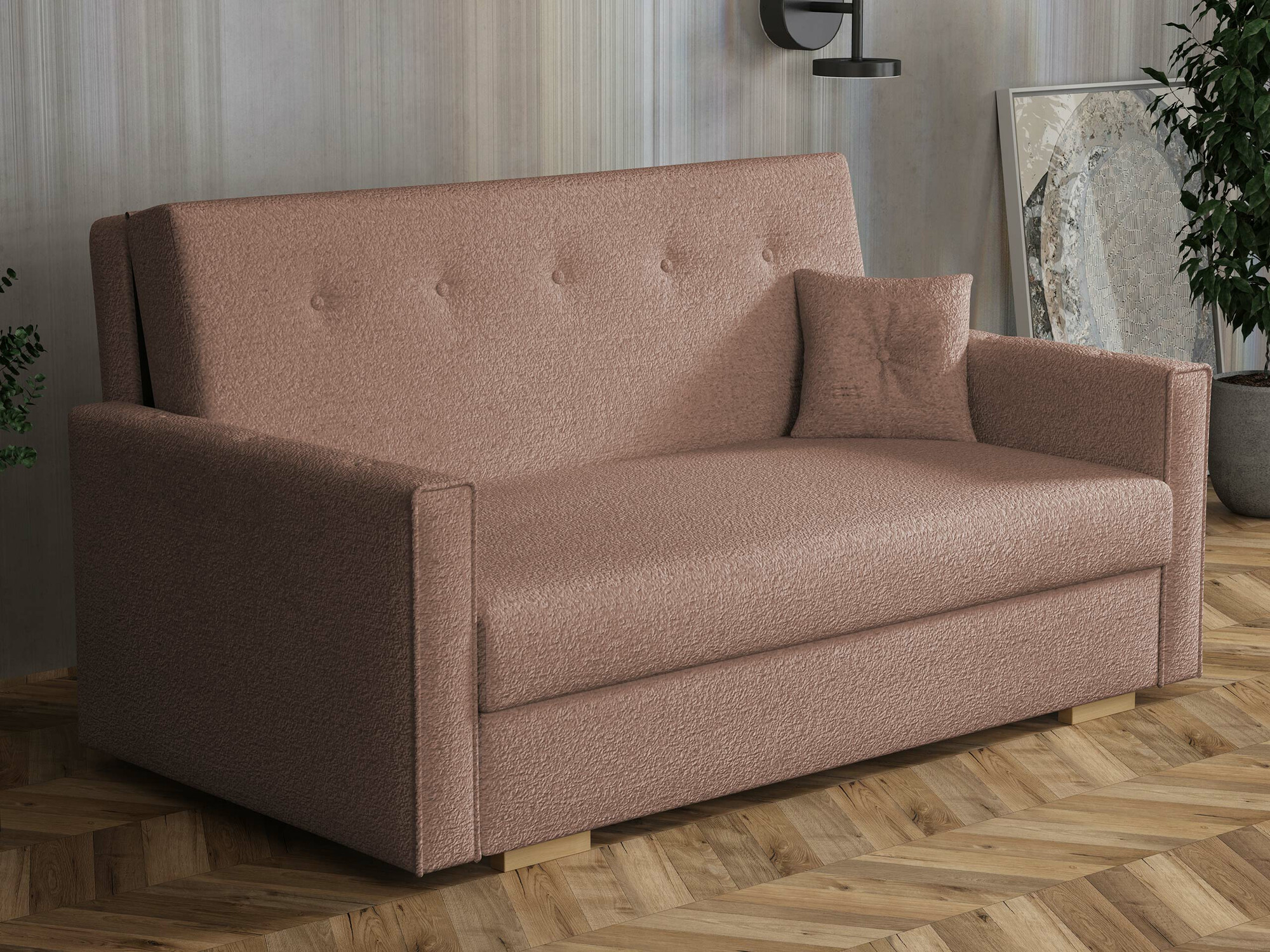 Canapé convertible Caelrin III (Coral 45)