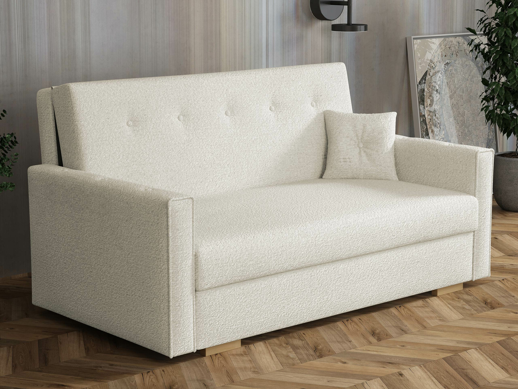 Canapé convertible Caelrin III (Coral 65)