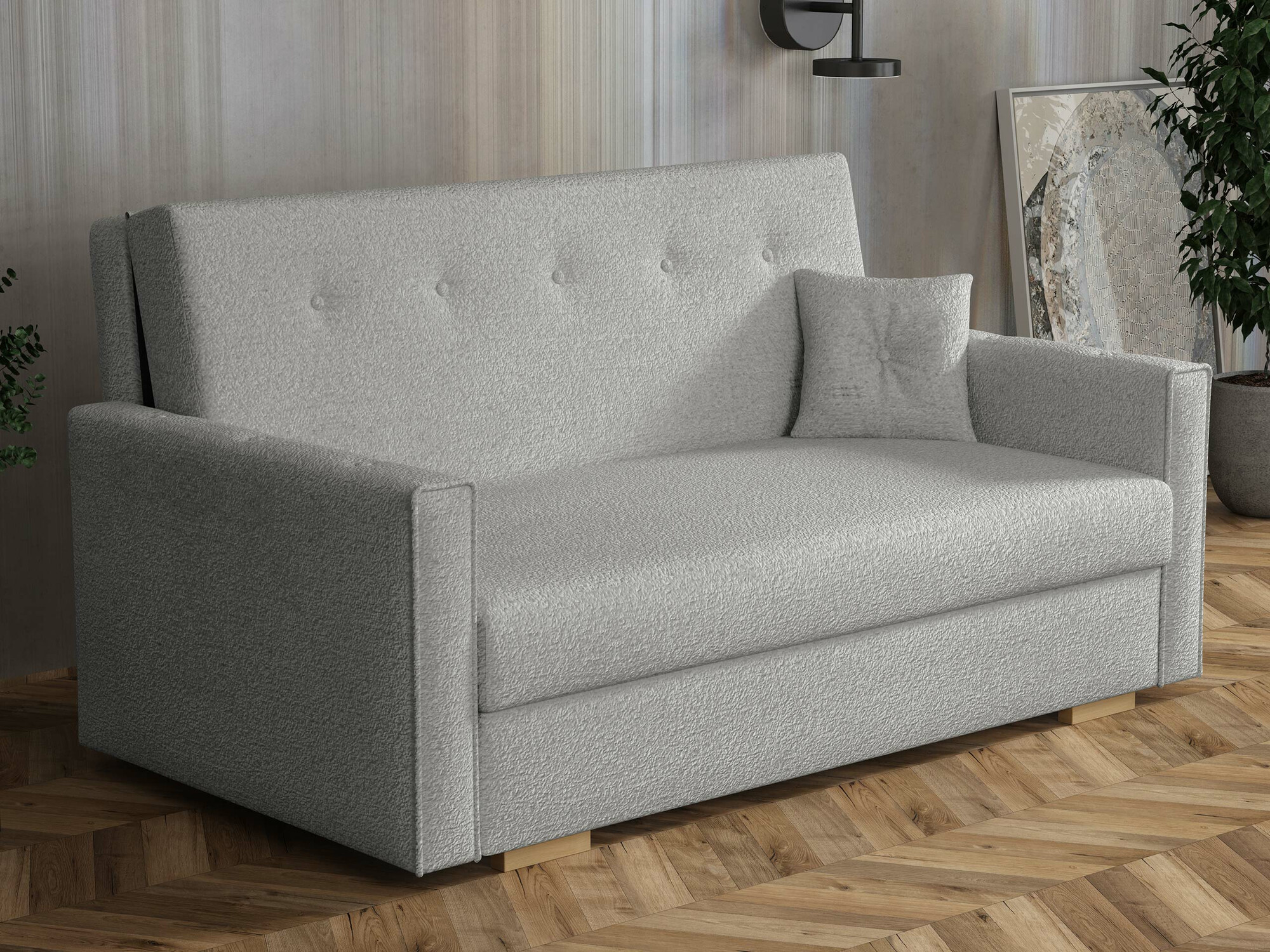 Canapé convertible Caelrin III (Coral 75)