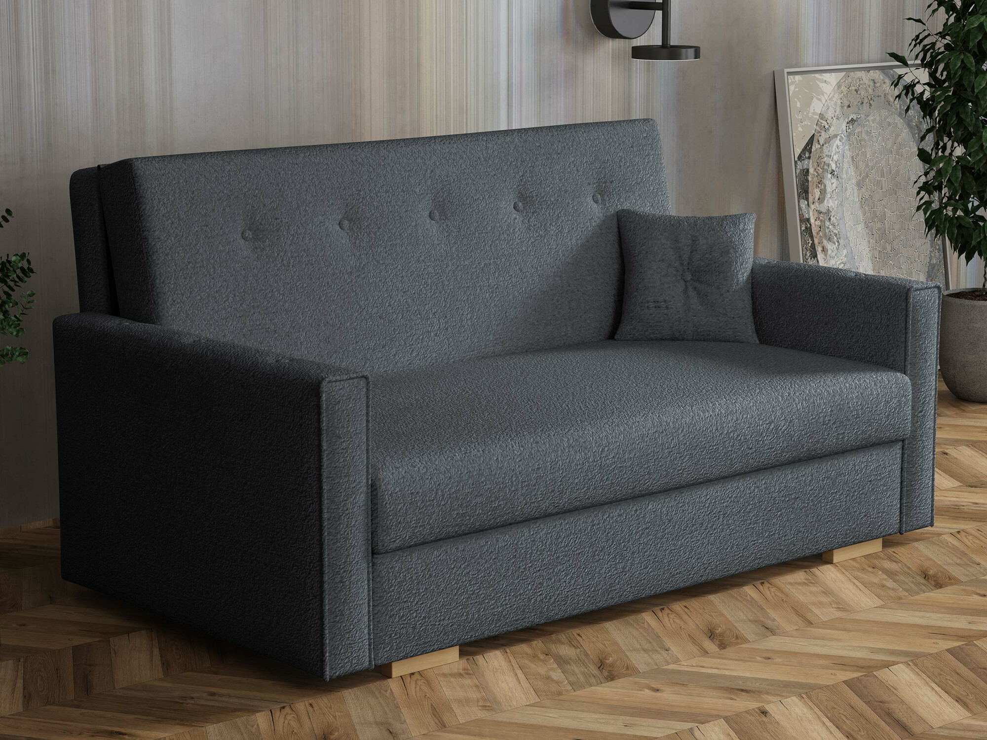 Canapé convertible Caelrin III (Coral 80)