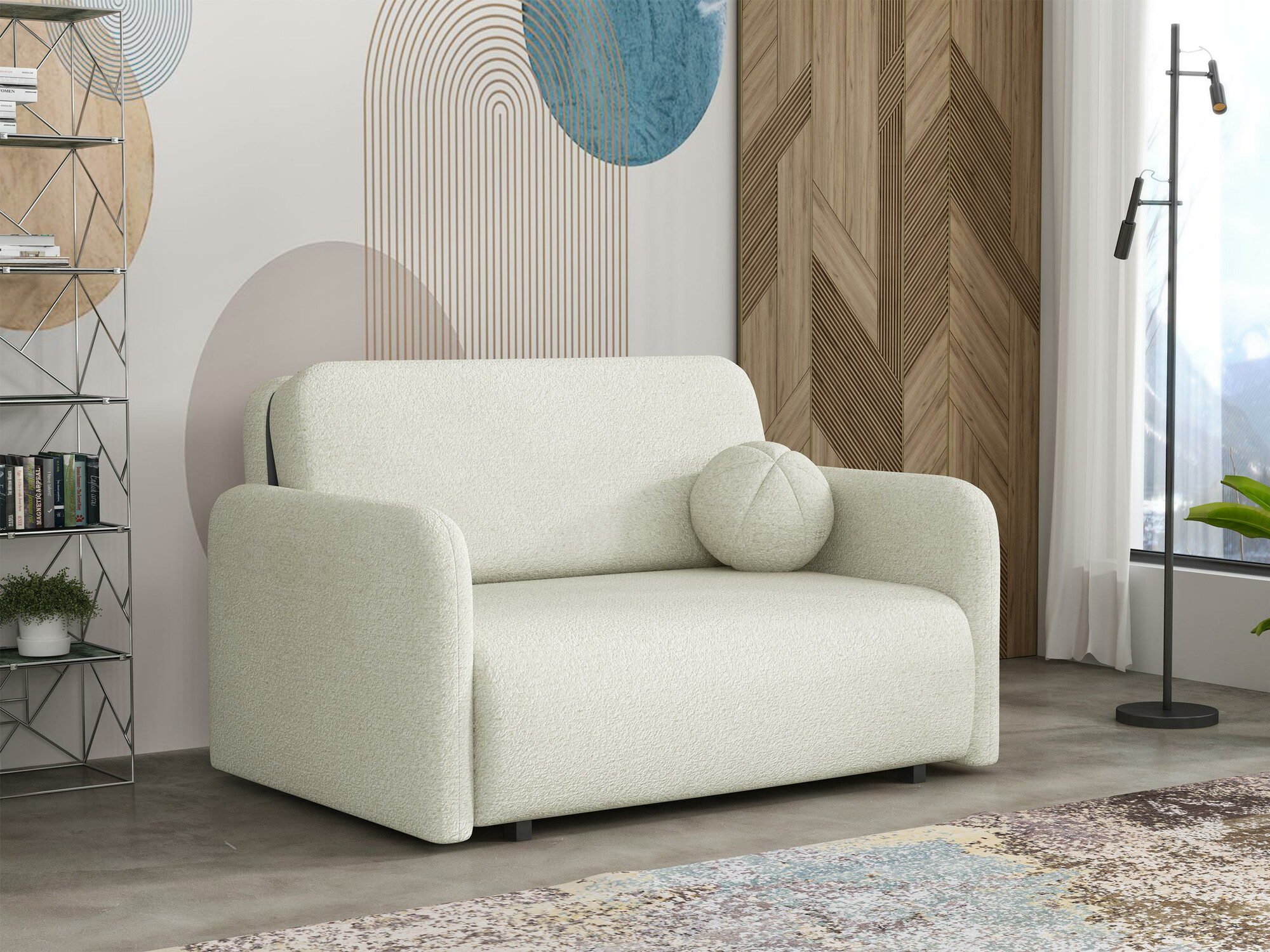 Canapé convertible Poetal II (Coral 15)