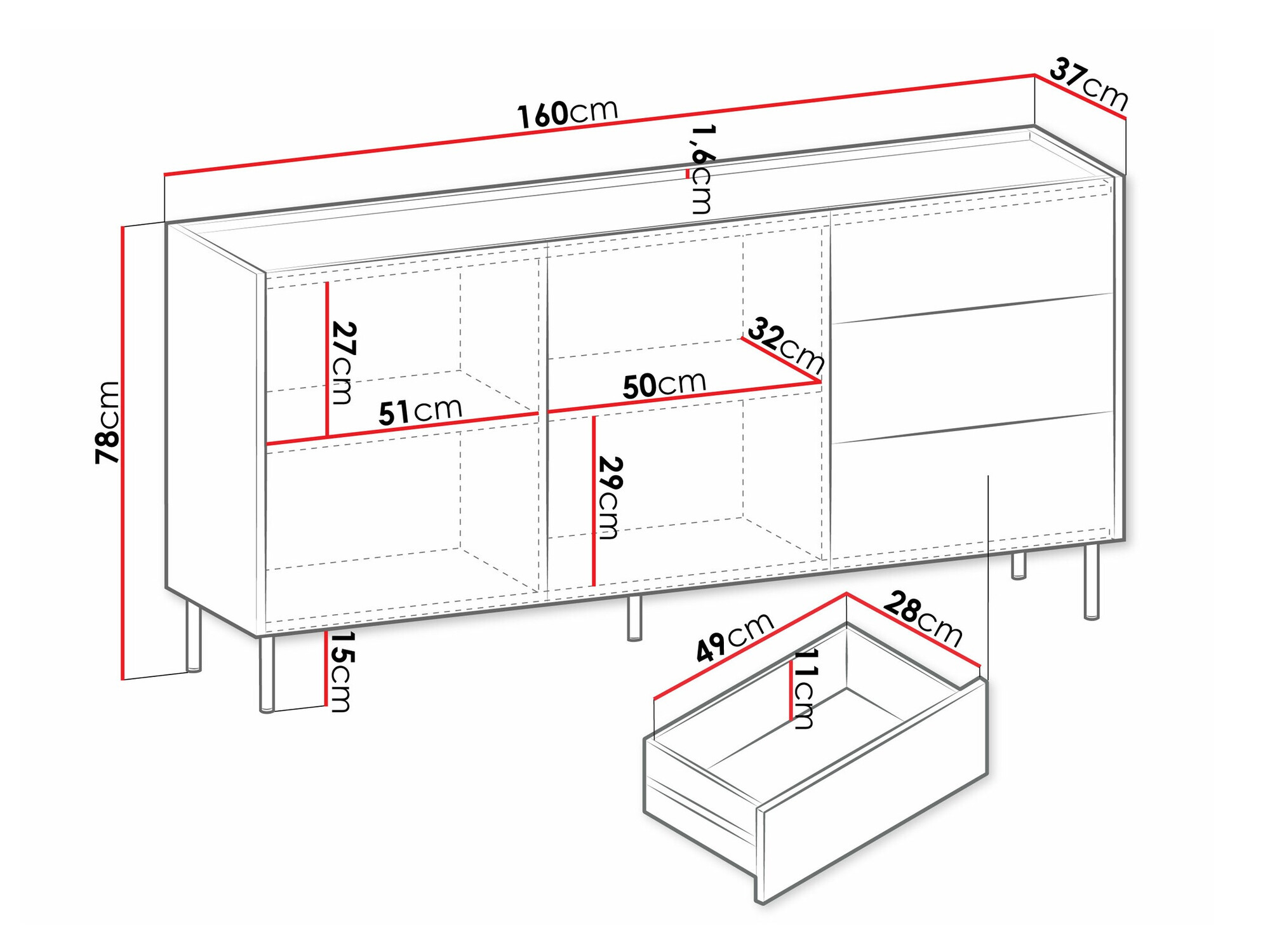 Commode Comfivo Belviro