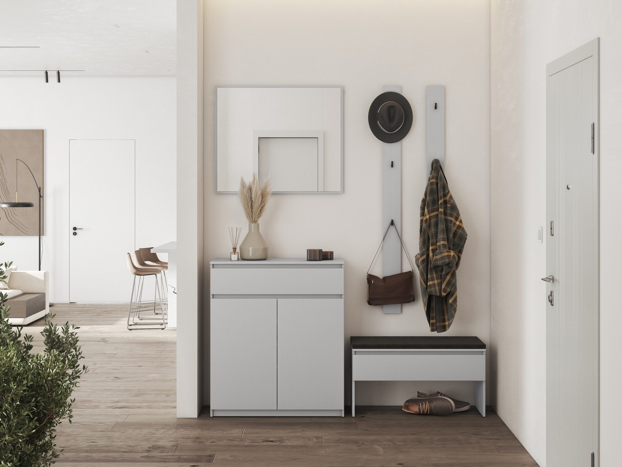 Commode Lorcama 105 (Gris)