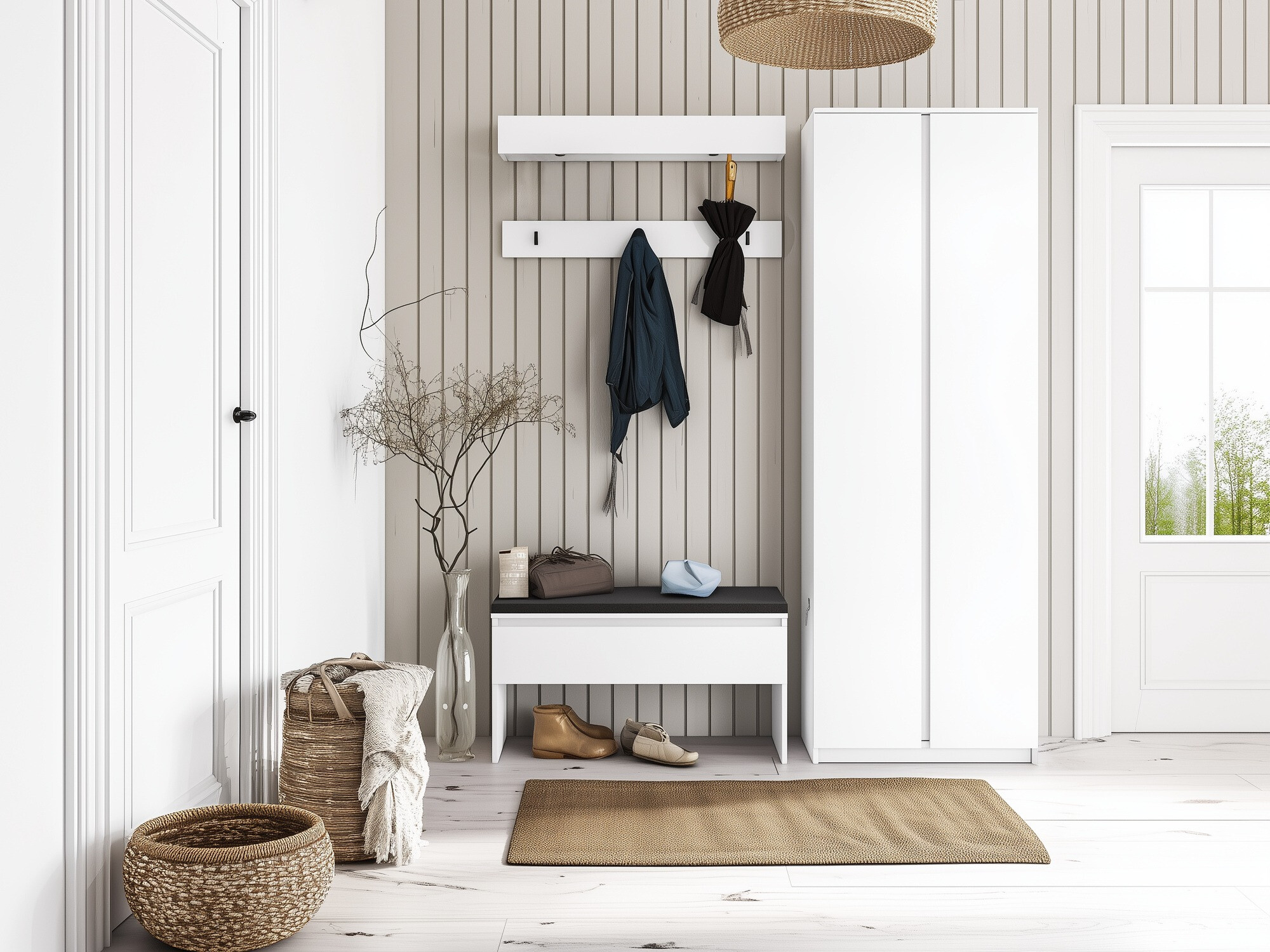 Portemanteau Lorcama 103 (Blanc)