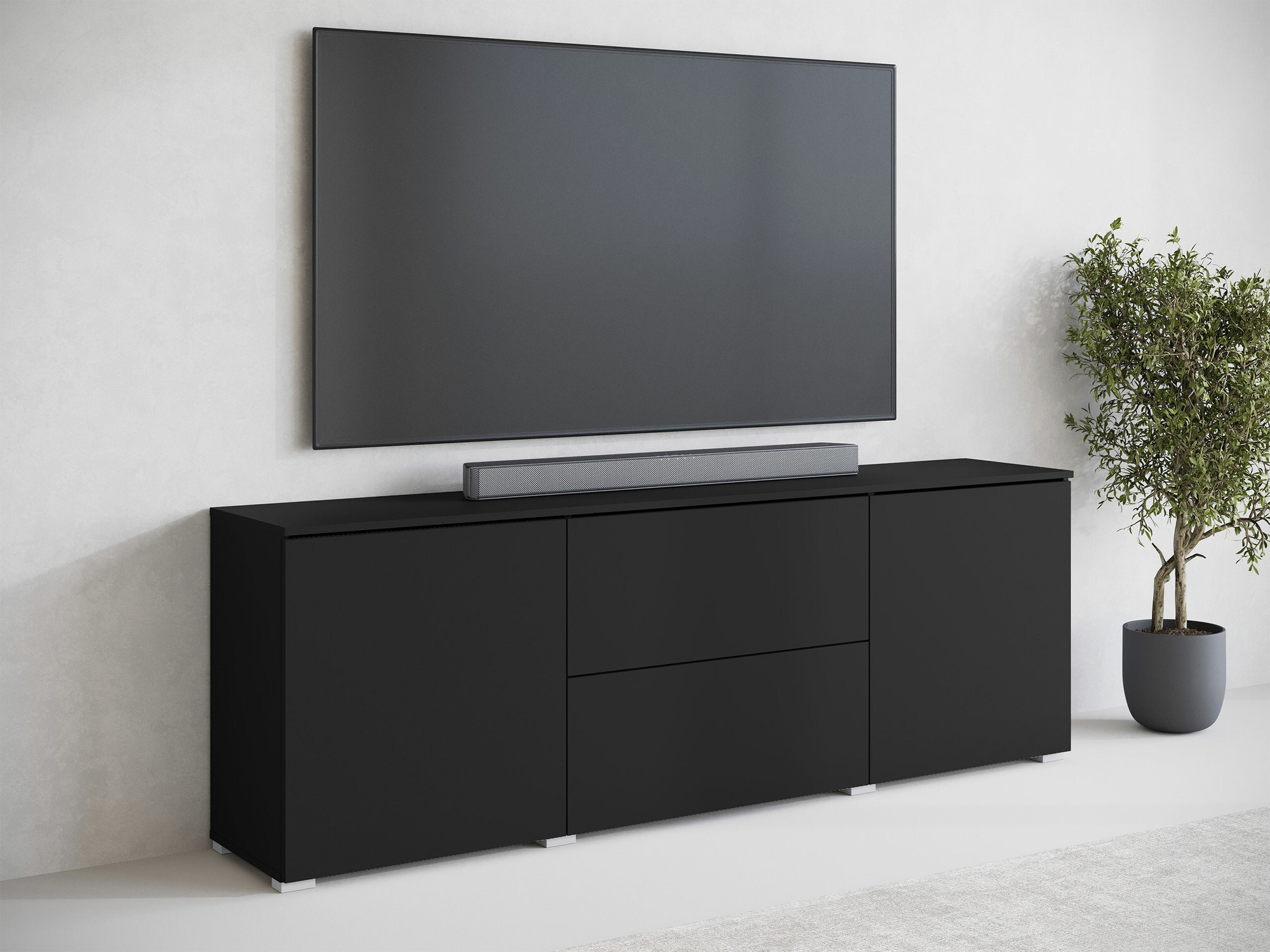 Meuble TV Mirfivo 104 (Graphite)