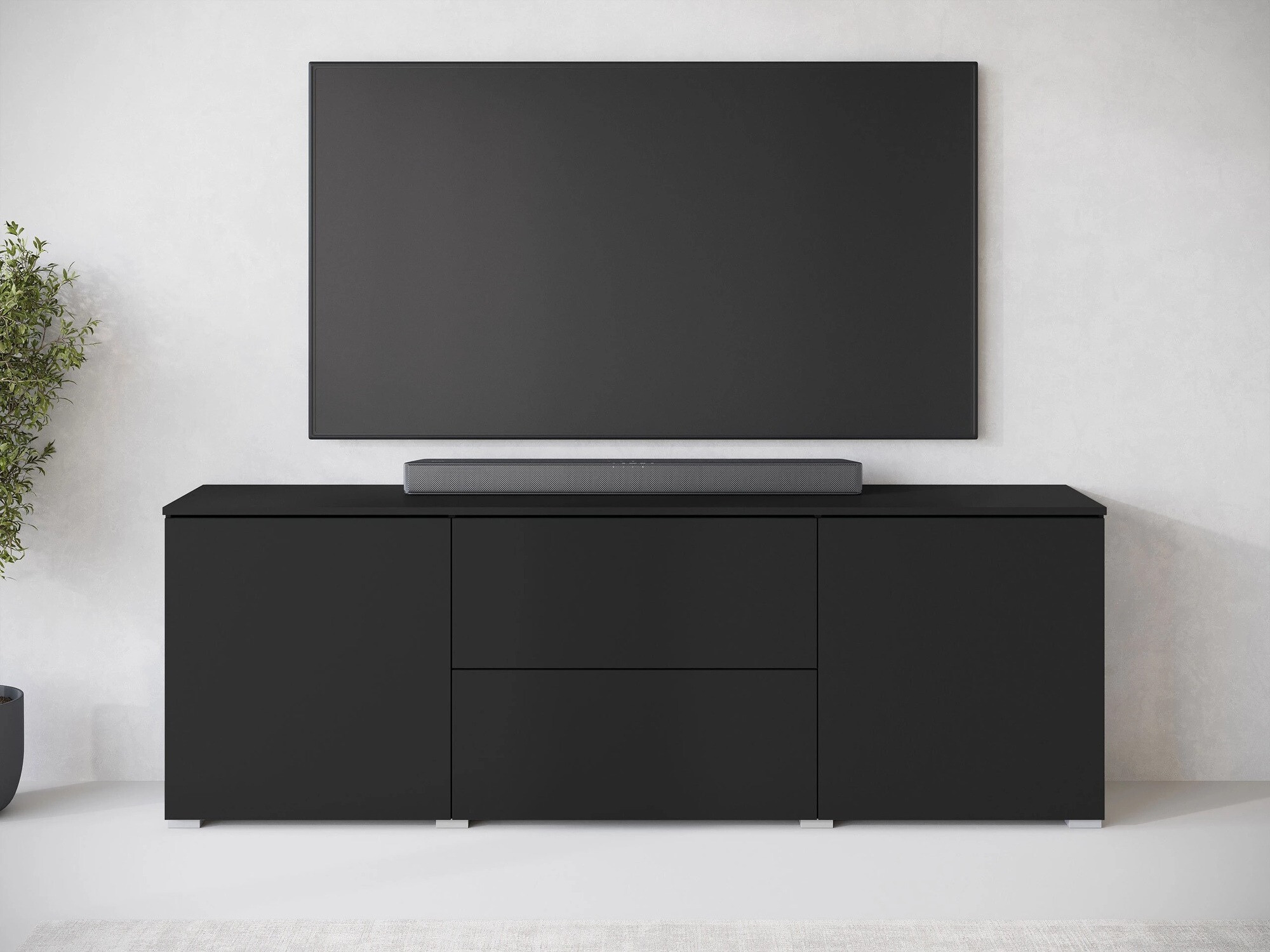 Meuble TV Mirfivo 104 (Graphite)