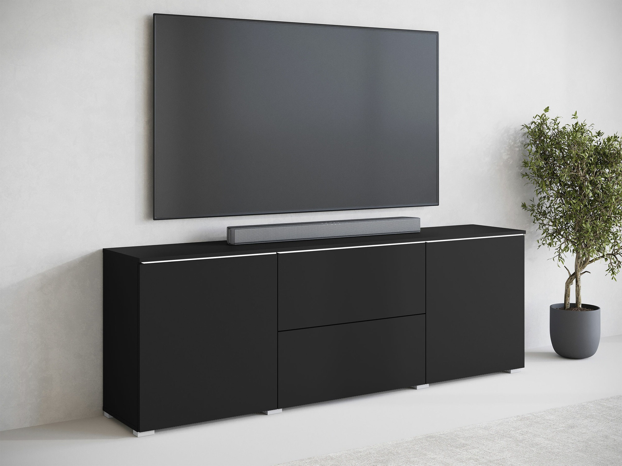 Meuble TV Mirfivo 104 (Graphite)