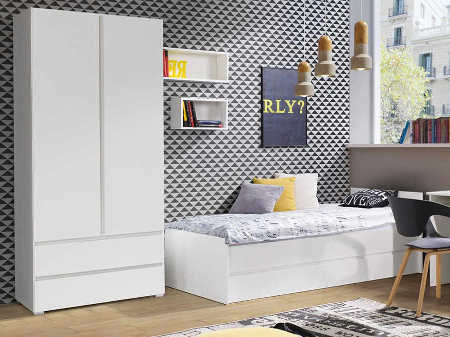 Armoire Cirdora 101 (Blanc)