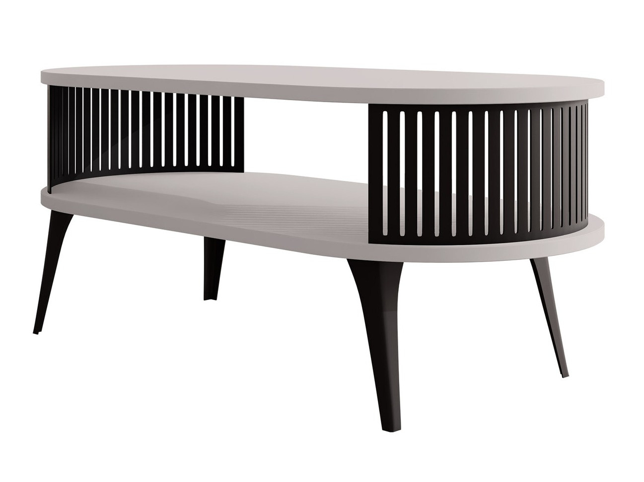 Table basse Vitum III (Noir + Cachemire)