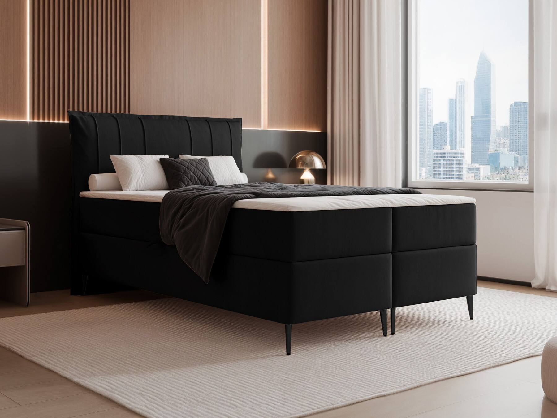 Lit boxspring Martinez 105 (Magic Velvet 2219)