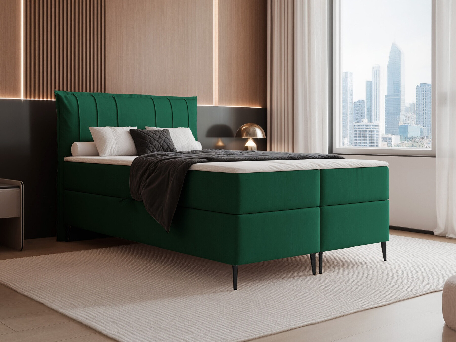 Lit boxspring Martinez 105 (Magic Velvet 2225)