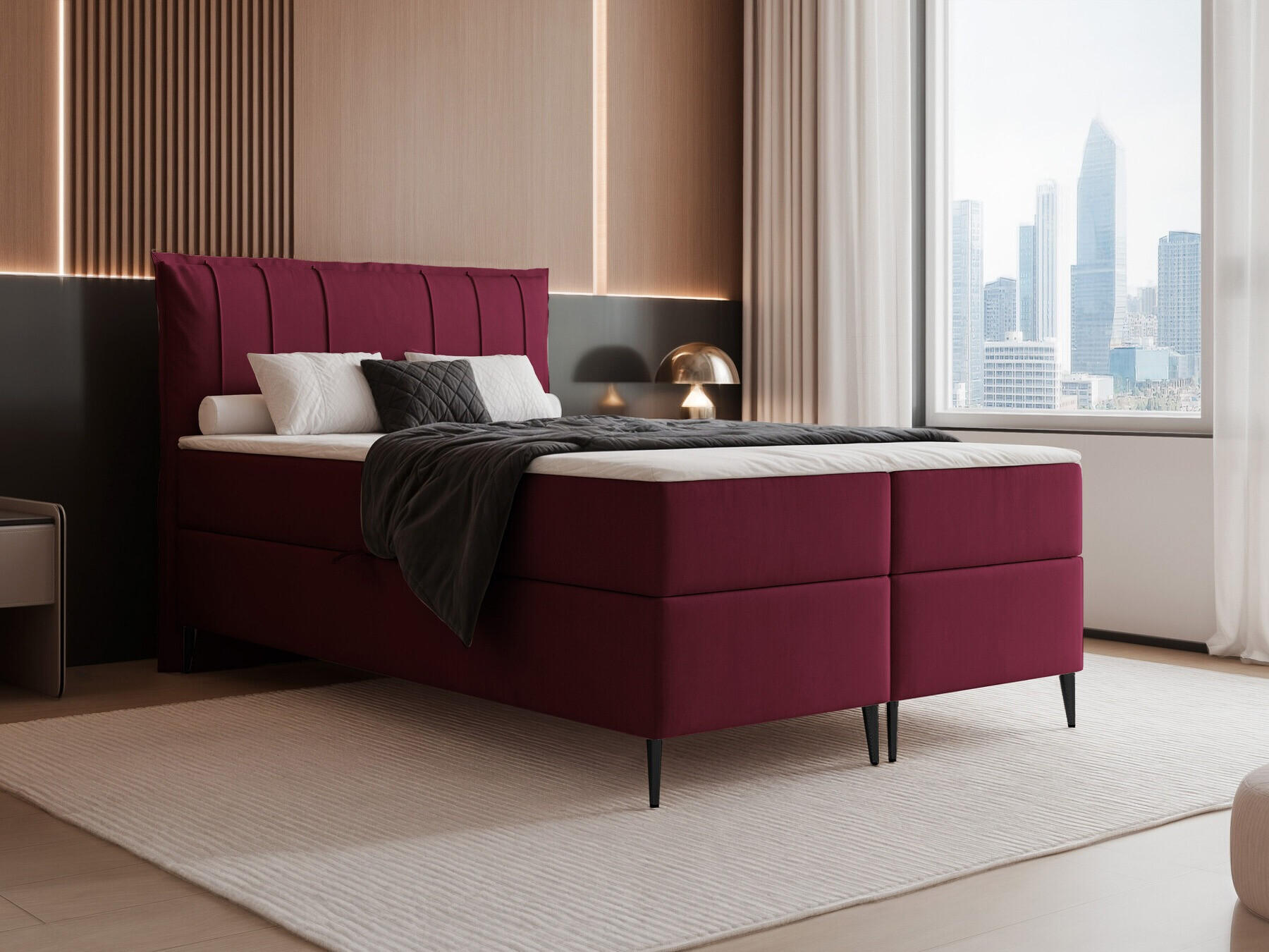 Lit boxspring Martinez 105 (Magic Velvet 2229)