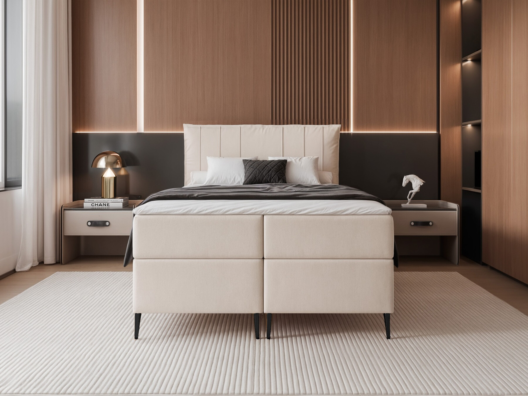 Lit boxspring Martinez 105 (Magic Velvet 2256)