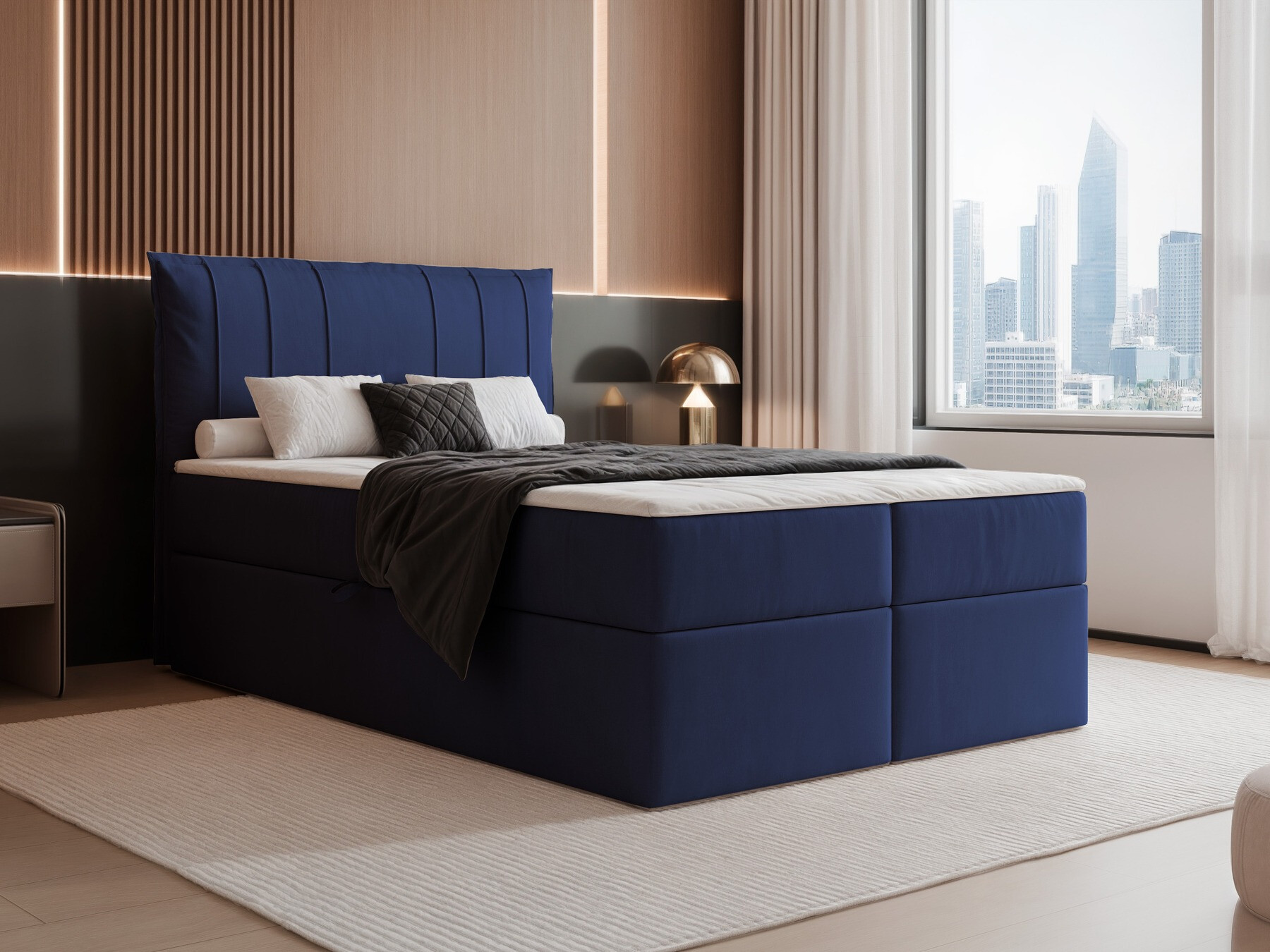 Lit boxspring Martinez 107 (Magic Velvet 2216)
