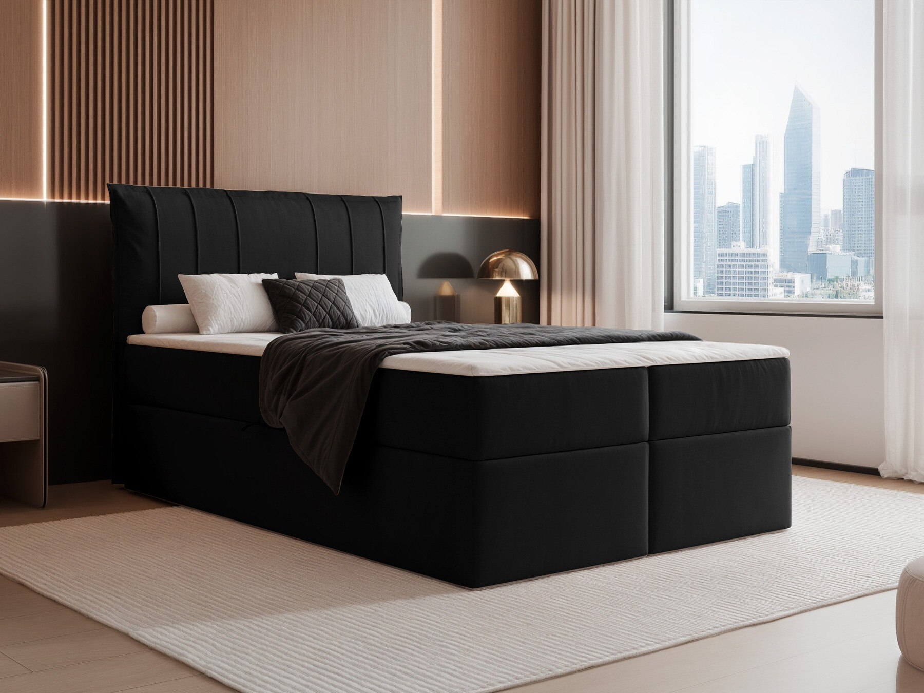 Lit boxspring Martinez 107 (Magic Velvet 2219)