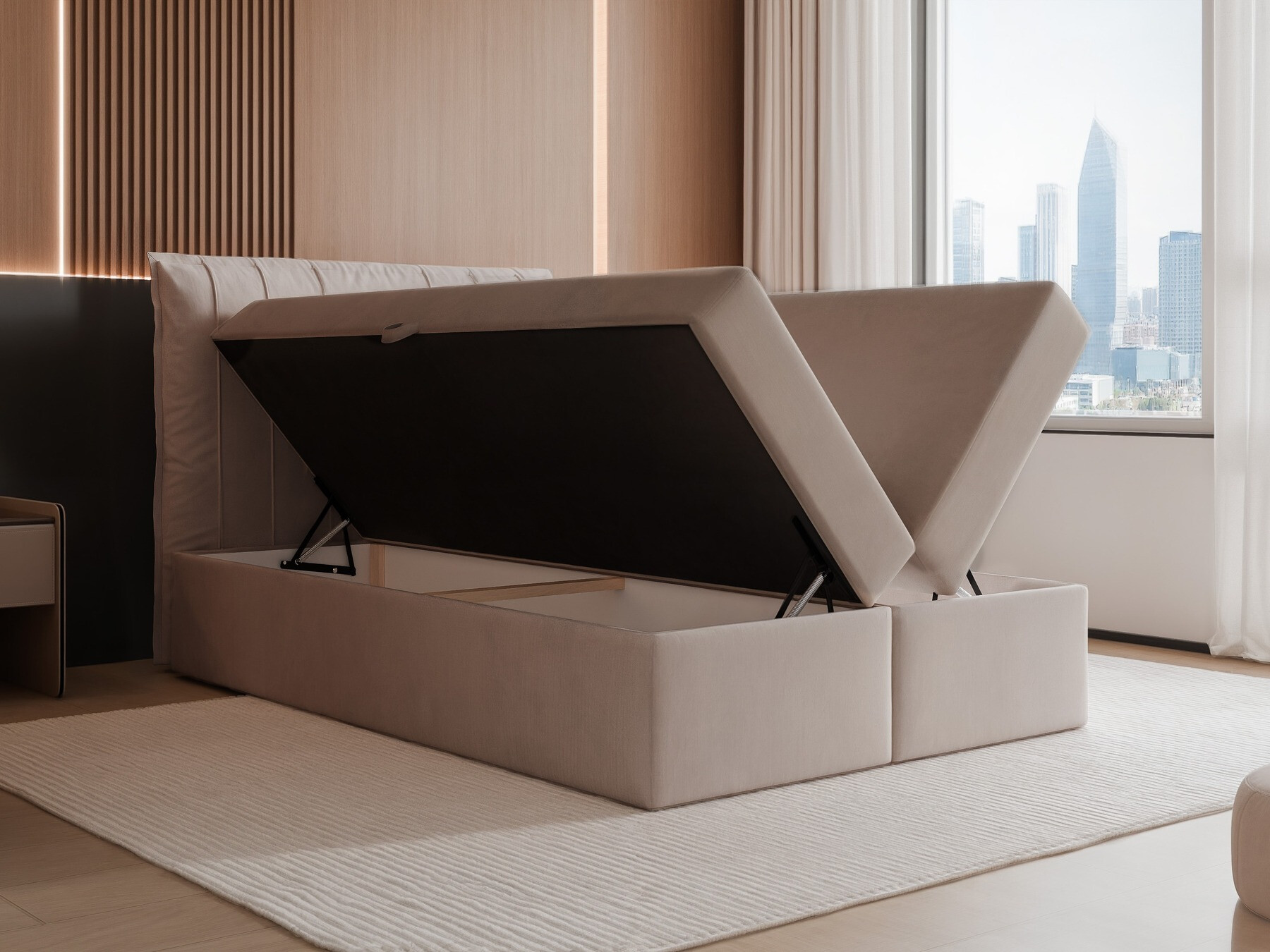 Lit boxspring Martinez 107 (Magic Velvet 2219)