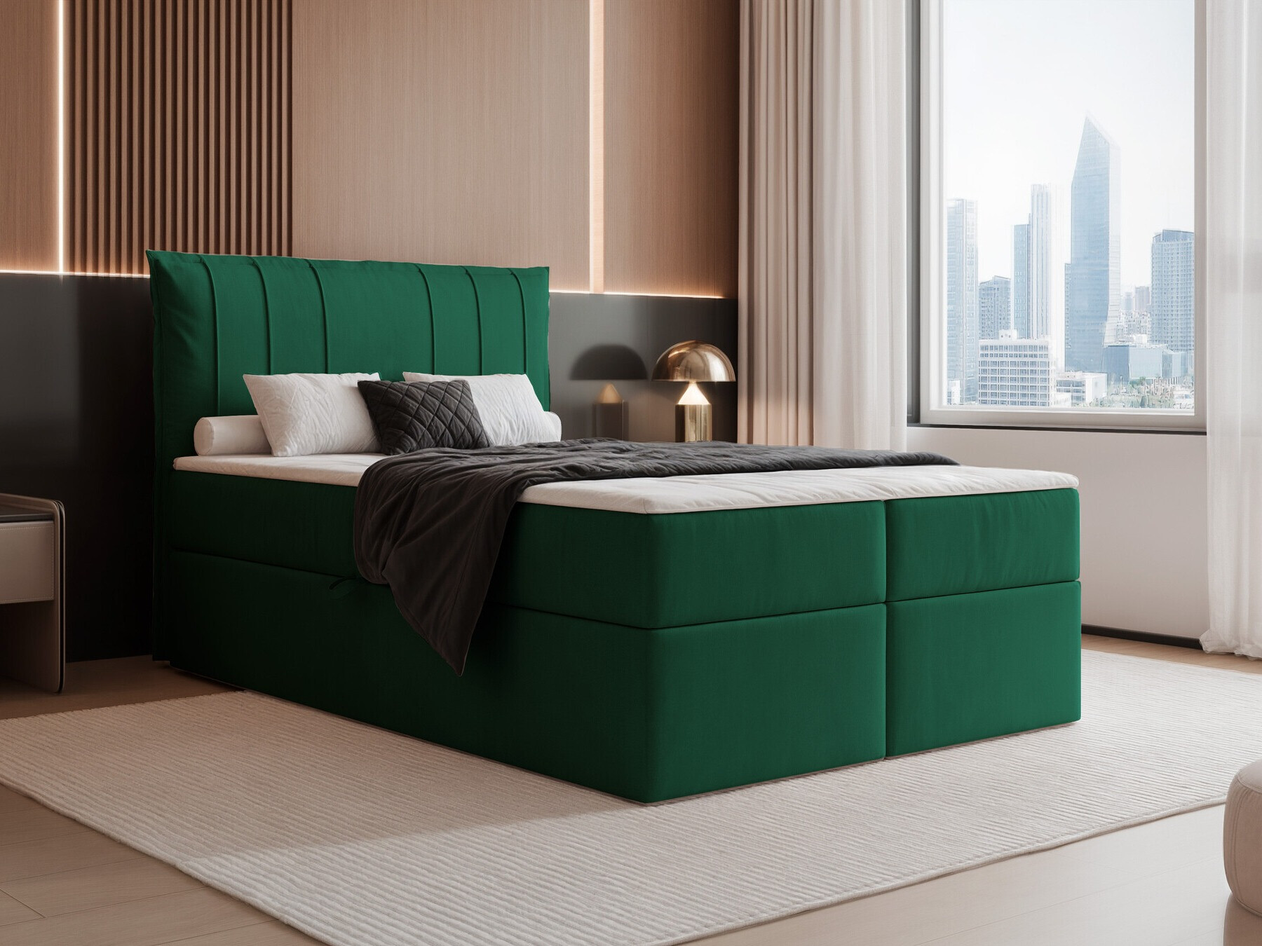 Lit boxspring Martinez 107 (Magic Velvet 2225)