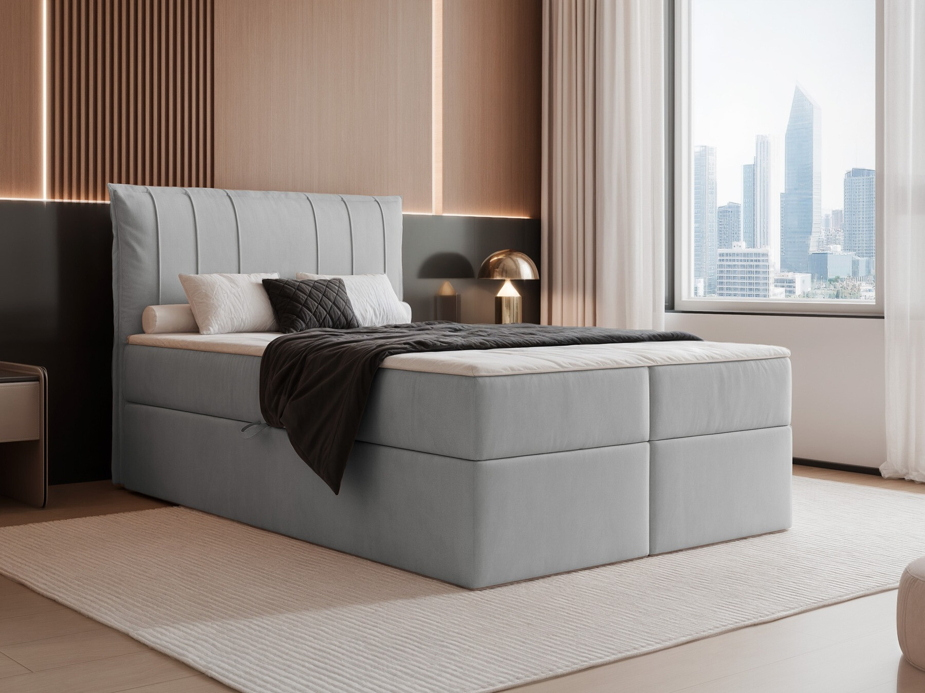 Lit boxspring Martinez 107 (Magic Velvet 2240)