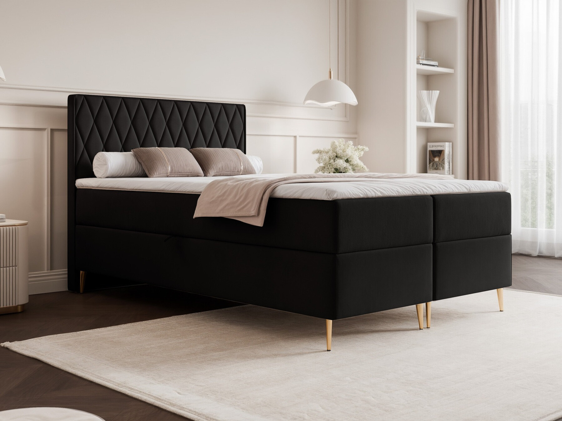 Lit boxspring Martinez 110 (Magic Velvet 2219)