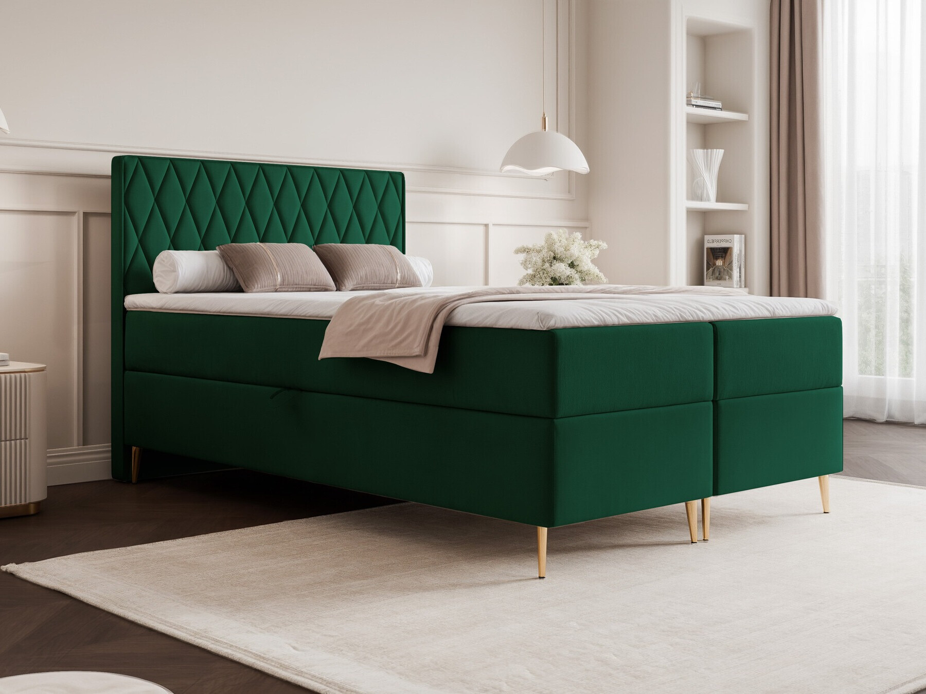 Lit boxspring Martinez 110 (Magic Velvet 2225)