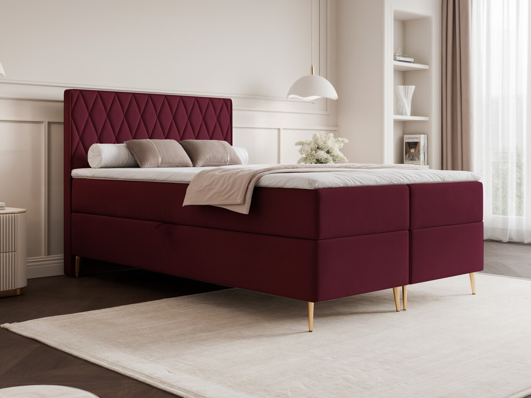 Lit boxspring Martinez 110 (Magic Velvet 2229)