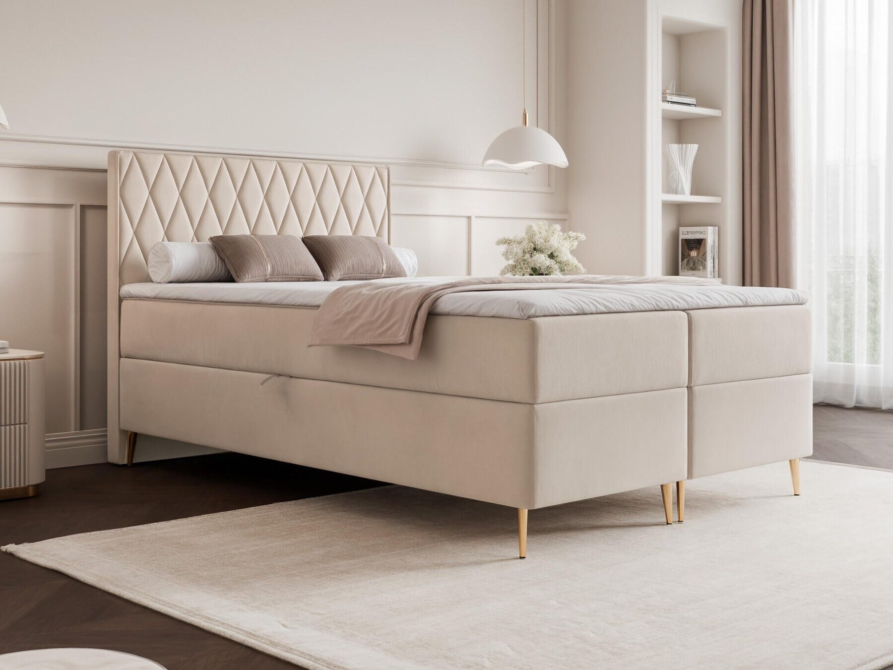 Lit boxspring Martinez 110 (Magic Velvet 2256)