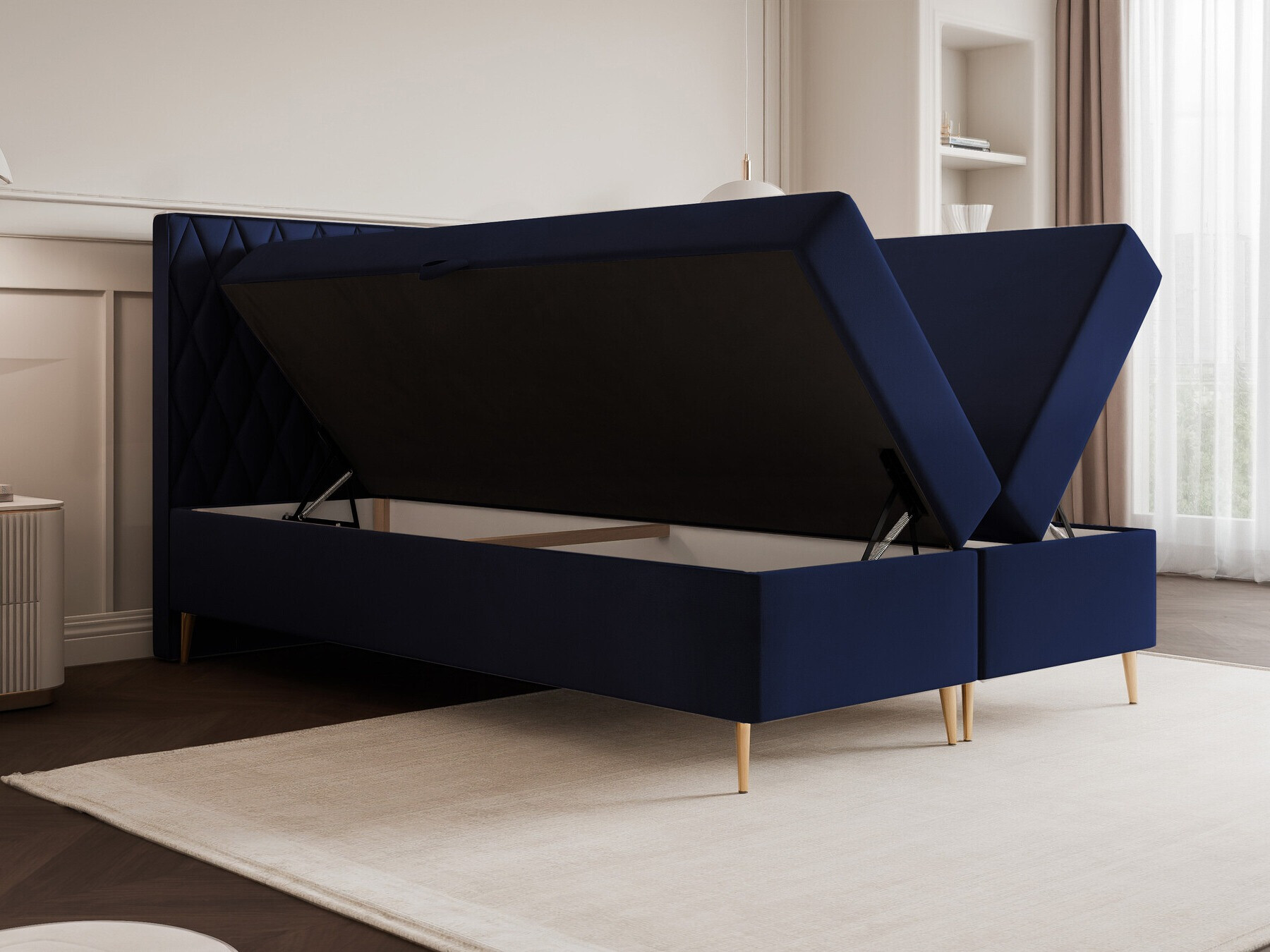 Lit boxspring Martinez 110 (Magic Velvet 2256)