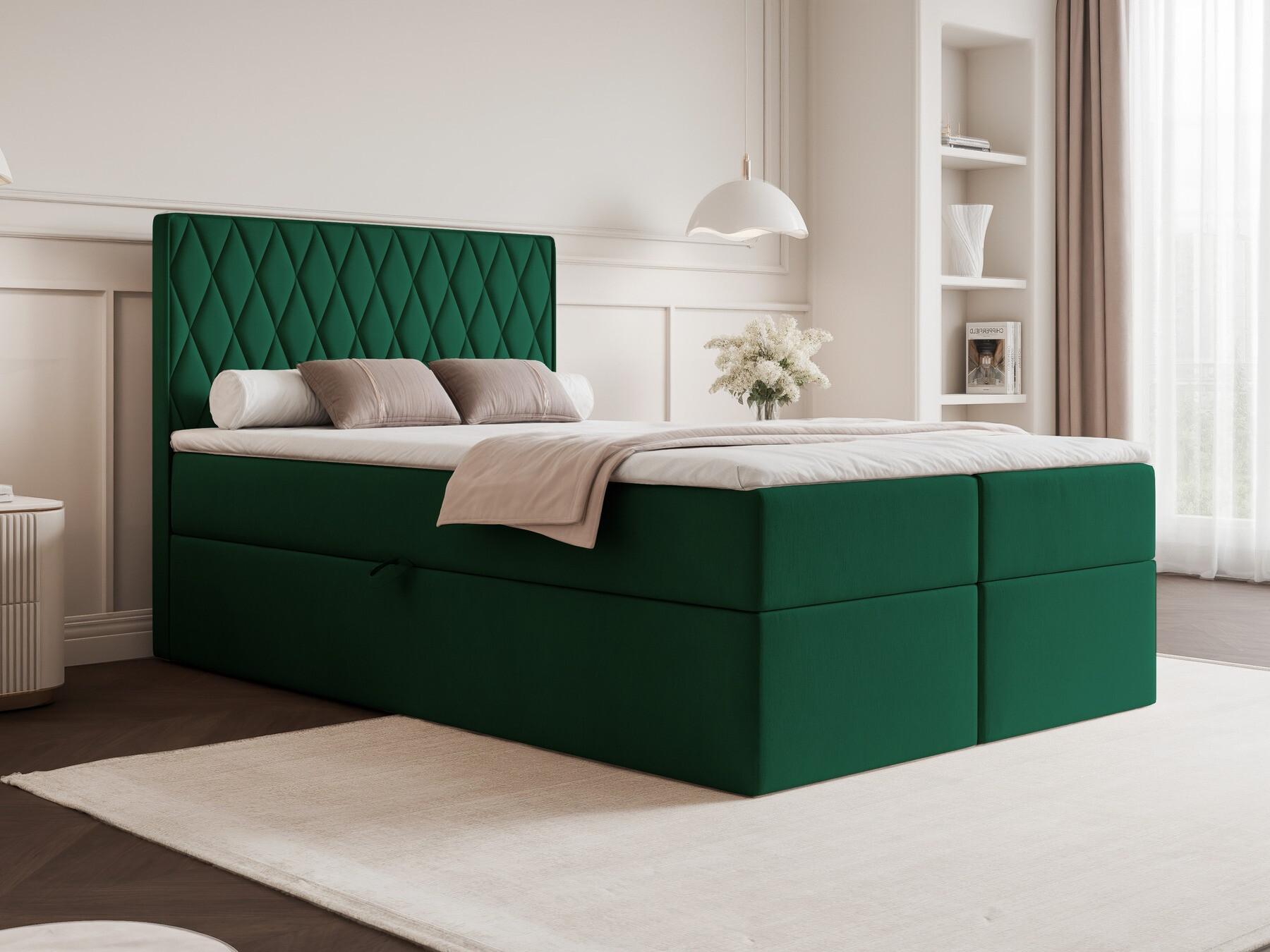 Lit boxspring Martinez 114 (Magic Velvet 2225)