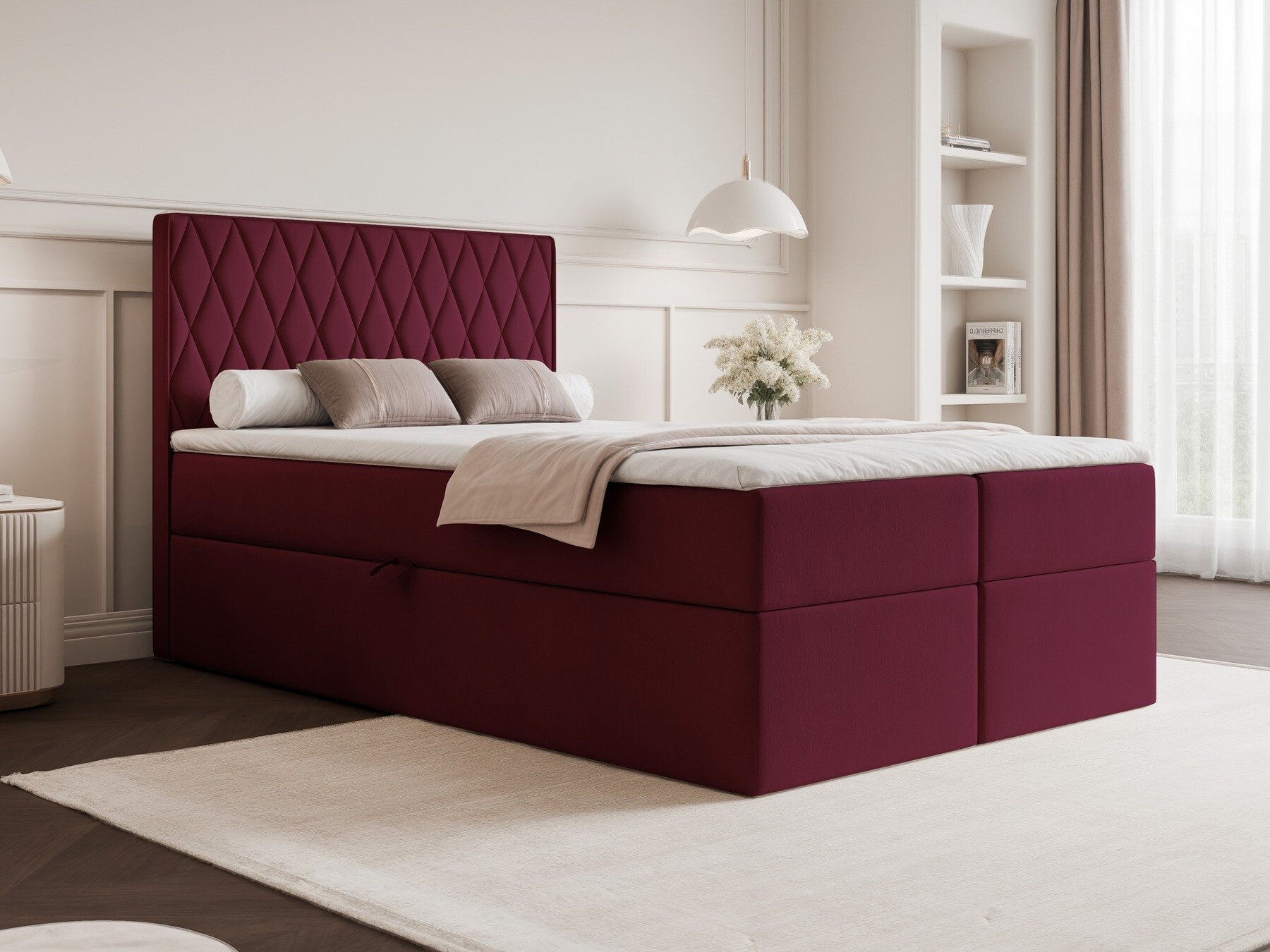 Lit boxspring Martinez 114 (Magic Velvet 2229)