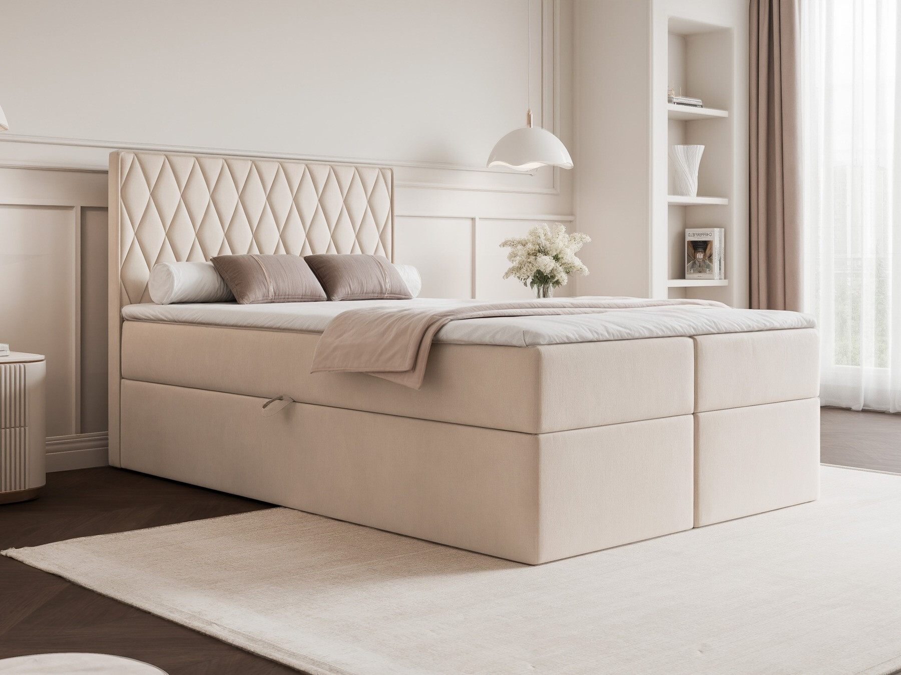 Lit boxspring Martinez 114 (Magic Velvet 2256)
