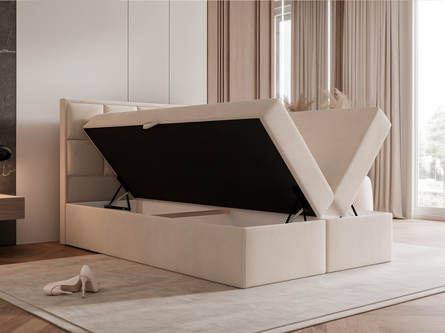 Lit boxspring Martinez 115 (Magic Velvet 2216)