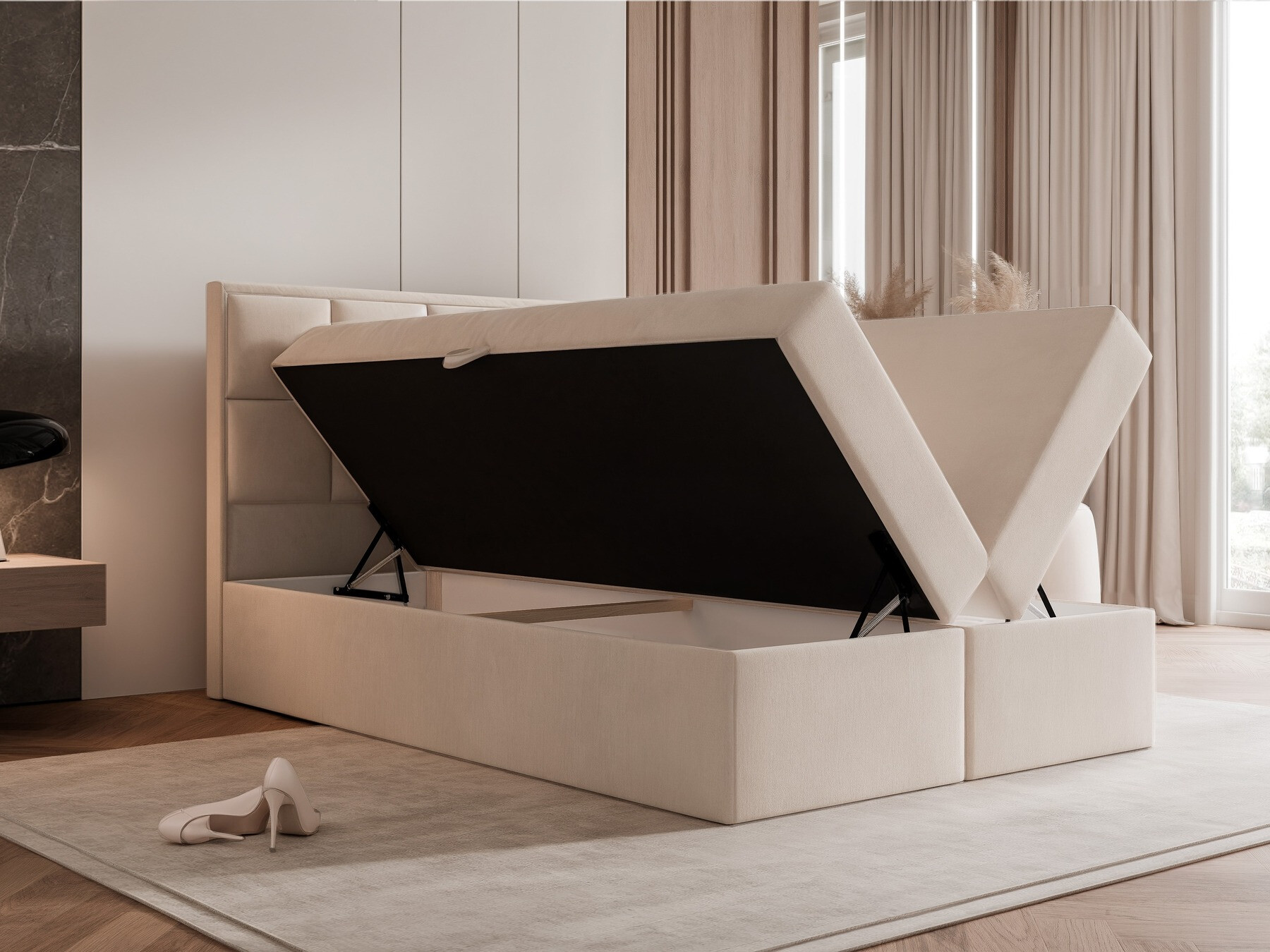 Lit boxspring Martinez 115 (Magic Velvet 2225)