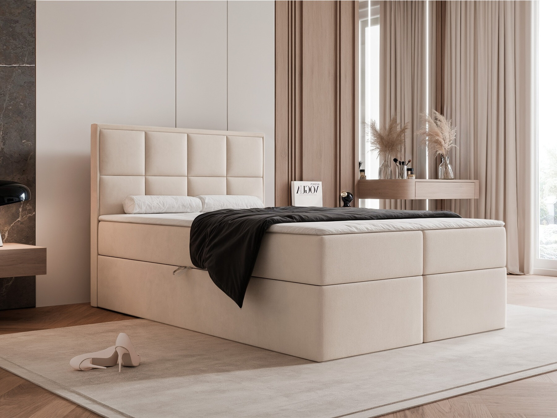 Lit boxspring Martinez 115 (Magic Velvet 2256)