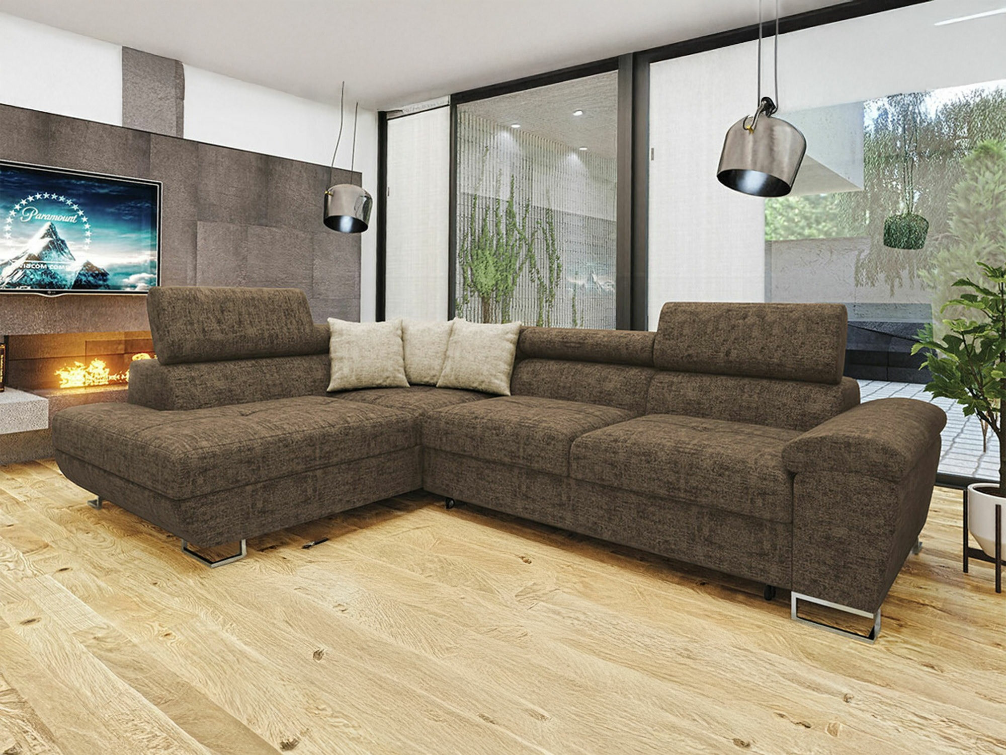Canapé d'angle Comfivo Ruta II (Matana 19 + Matana 17)