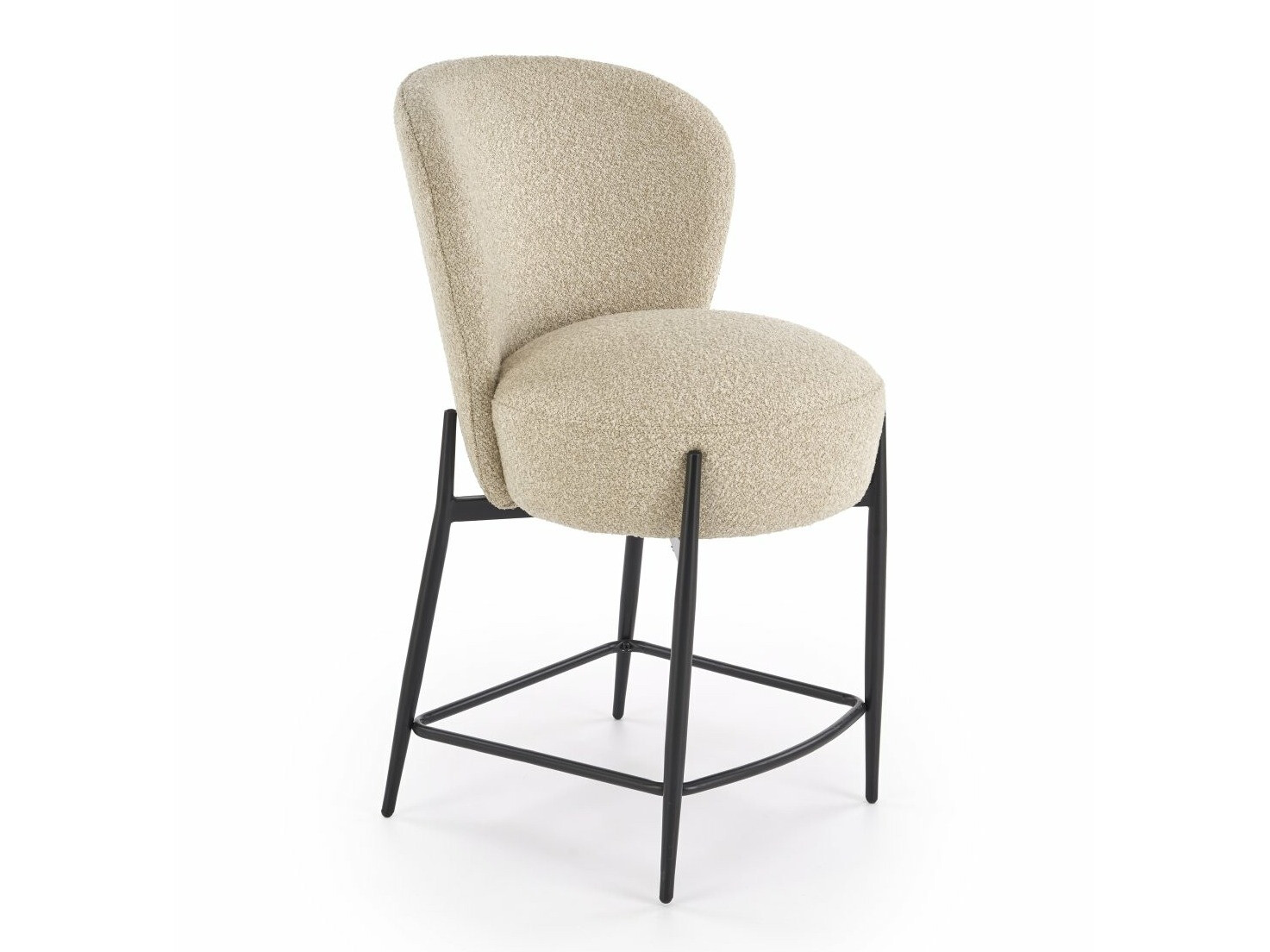 Chaise de bar mi-hauteur Houston 1919 (Beige)