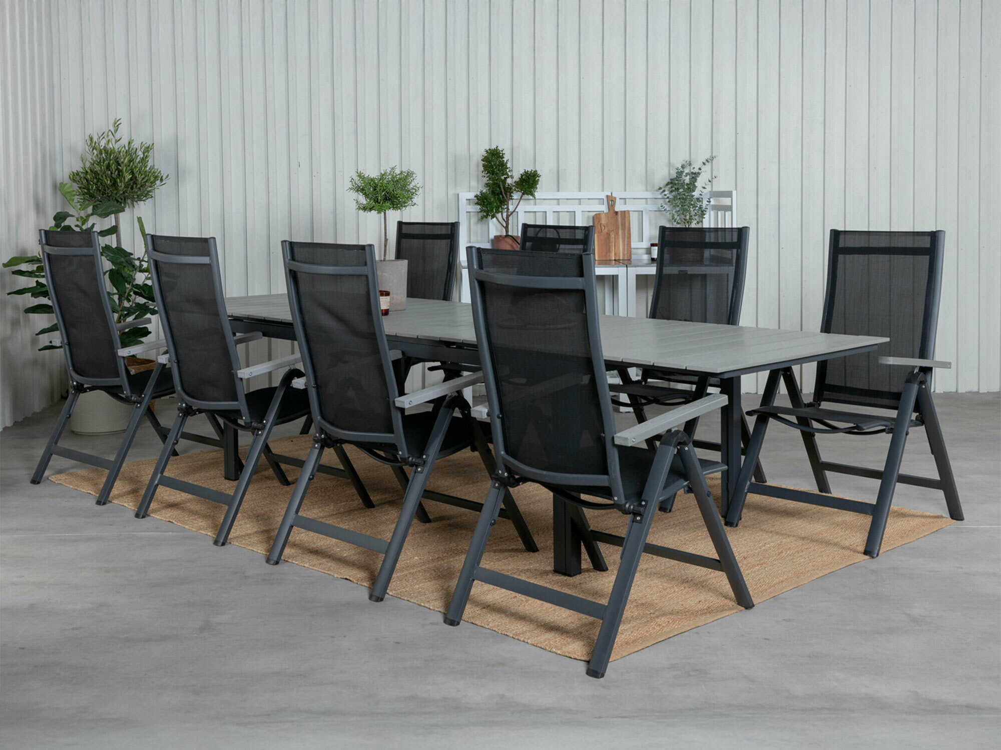 Ensemble table et chaises Dallas 697