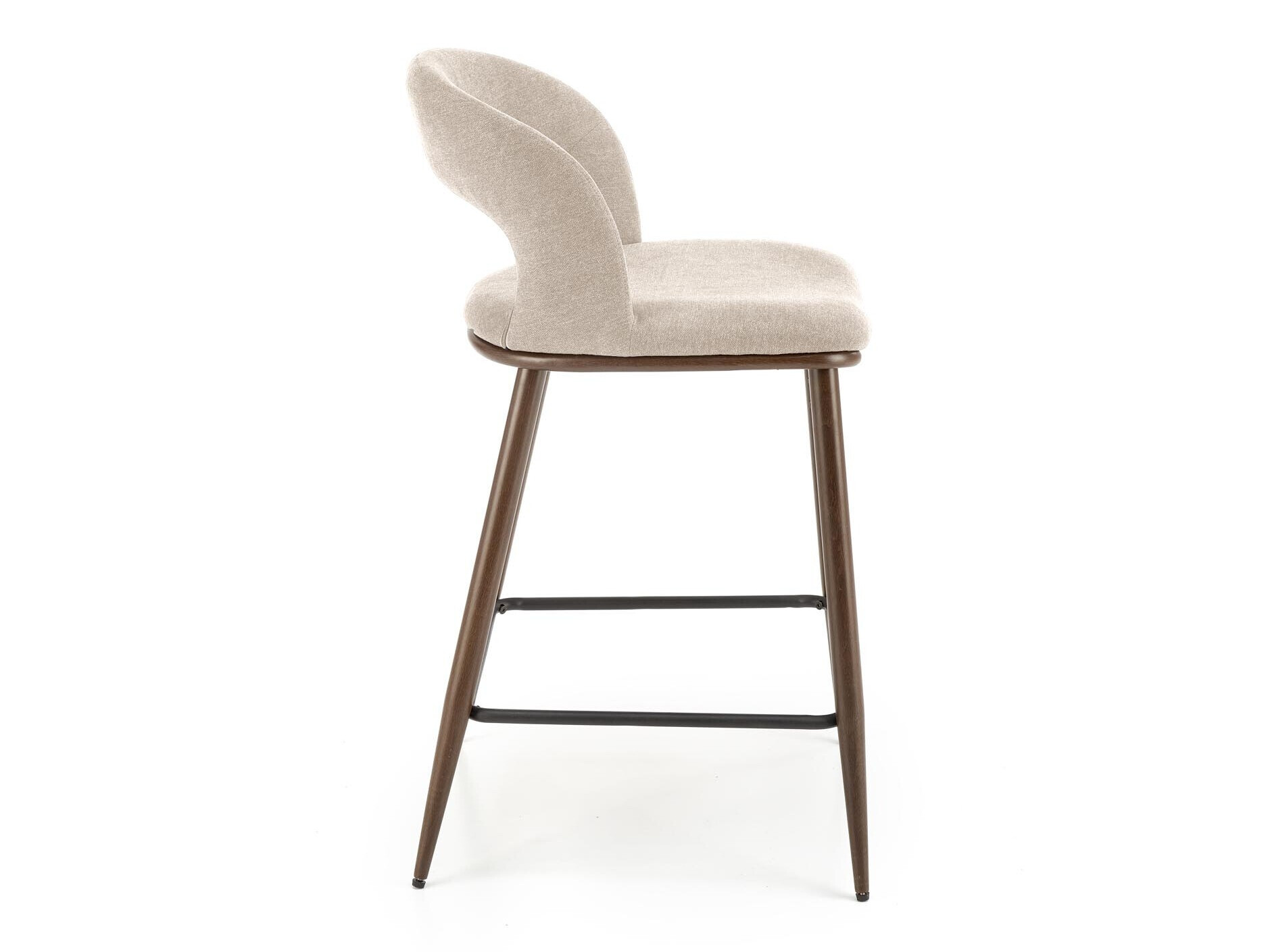 Chaise de bar mi-hauteur Houston 1932 (Beige)