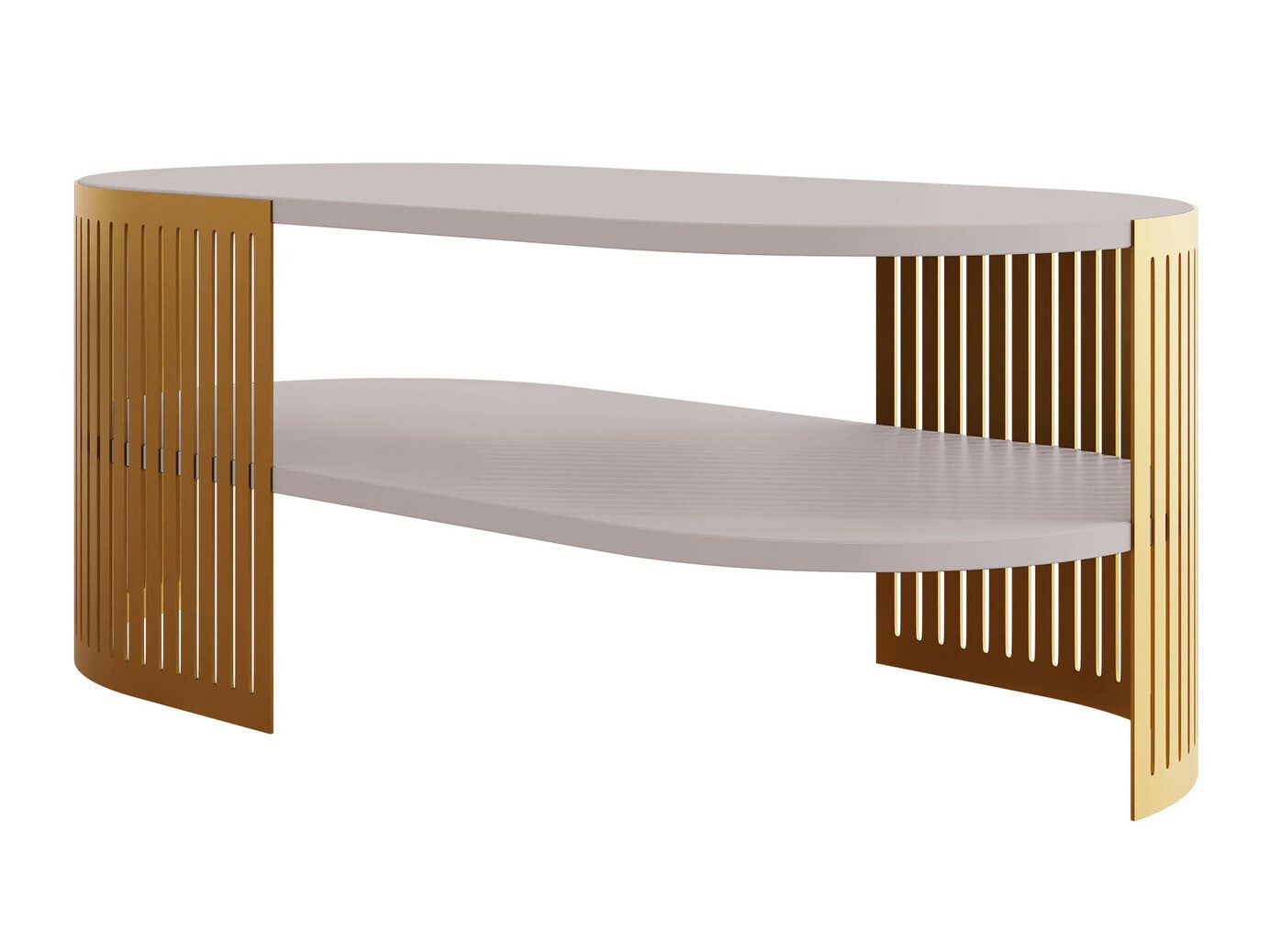 Table basse Sordore 119 (Doré + Cachemire)
