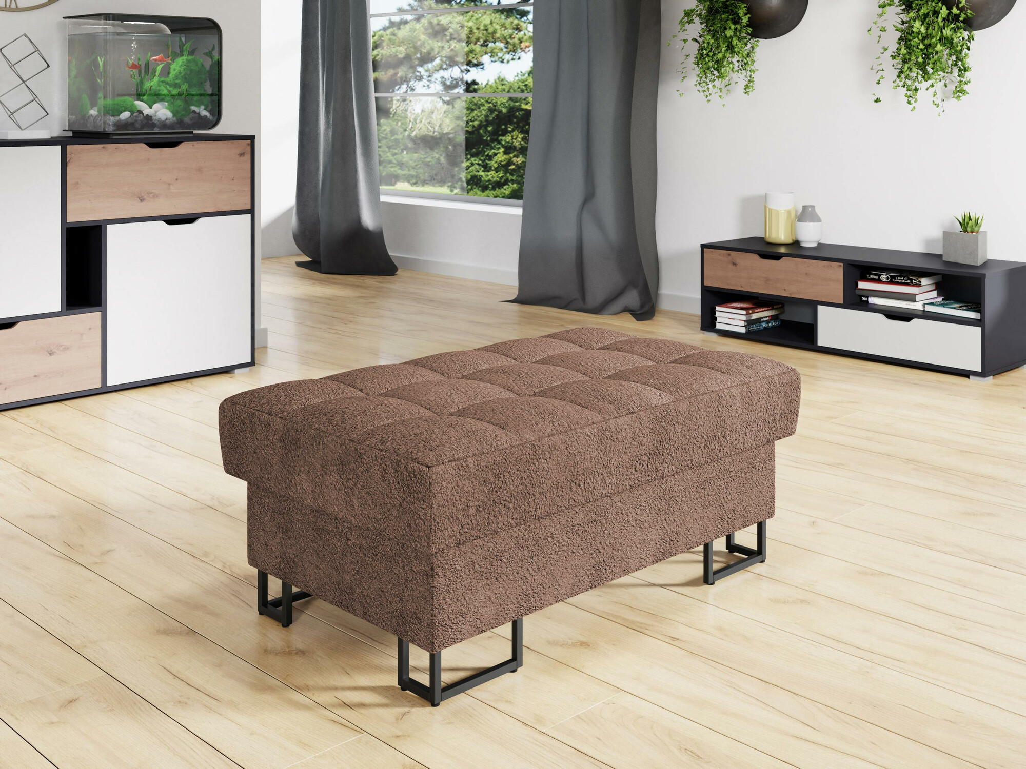 Banc rembourré Comfivo Anima (Coral 45)
