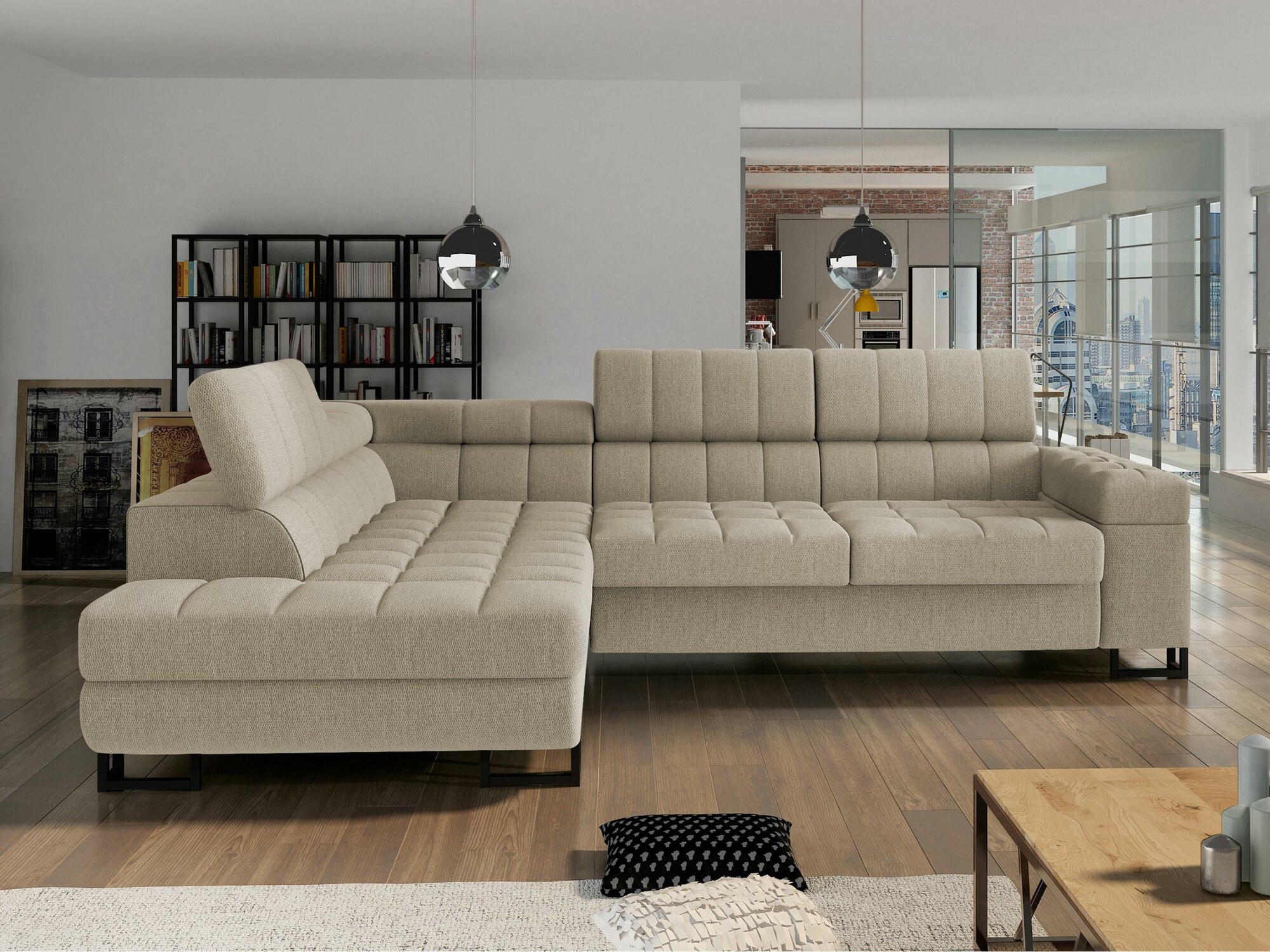 Canapé d'angle Comfivo 232 (Matana 17)