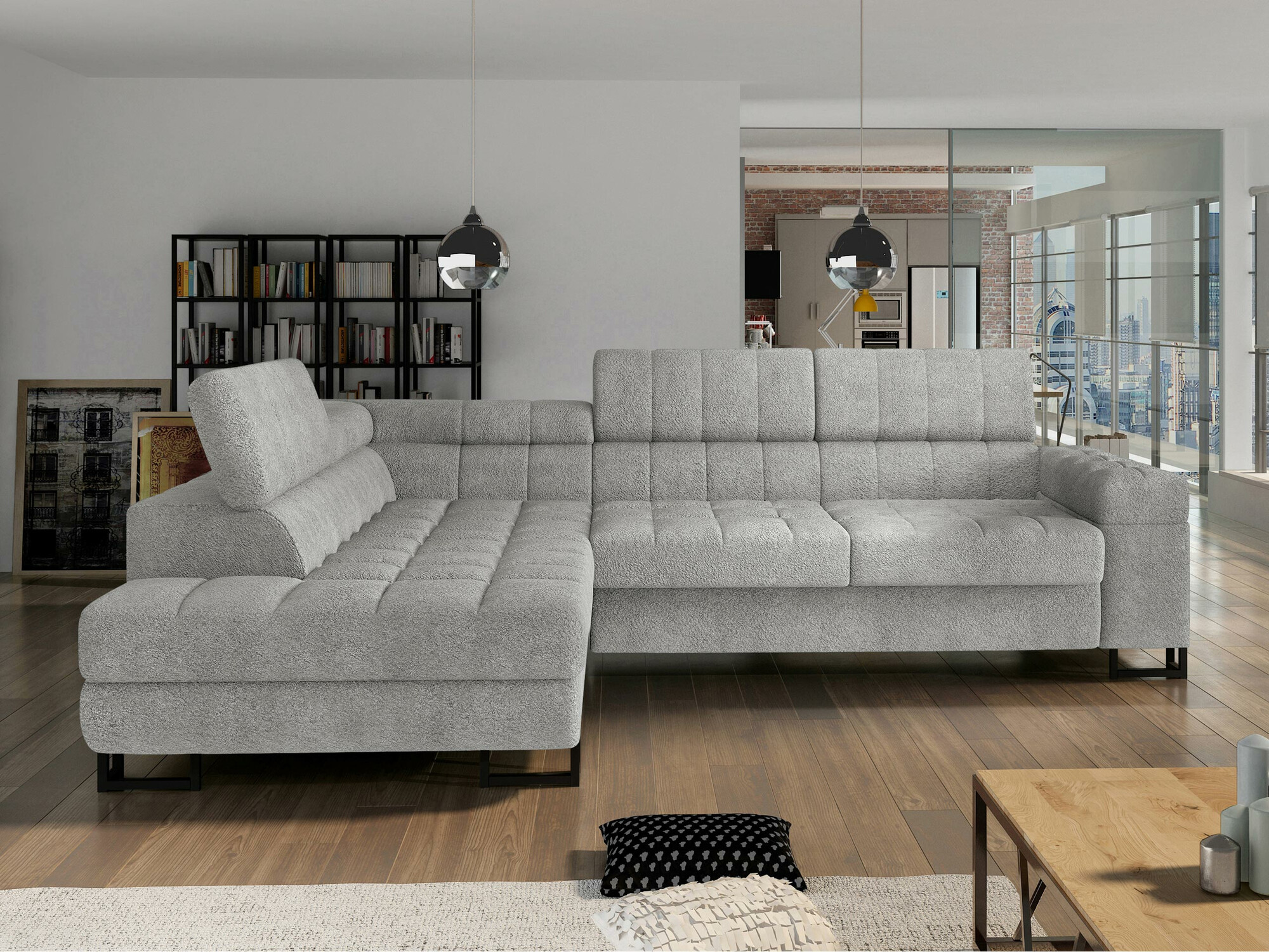 Canapé d'angle Comfivo Anima (Coral 75)