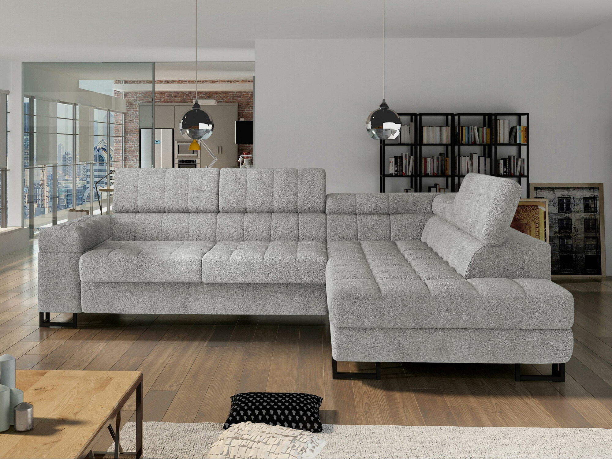 Canapé d'angle Comfivo Anima (Coral 75)