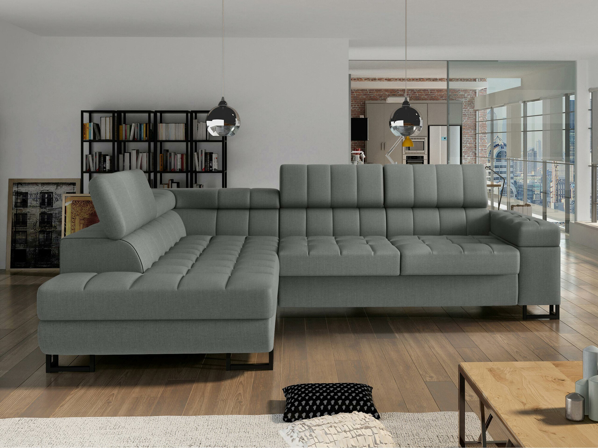 Canapé d'angle Comfivo Anima (Magic Velvet 2217)