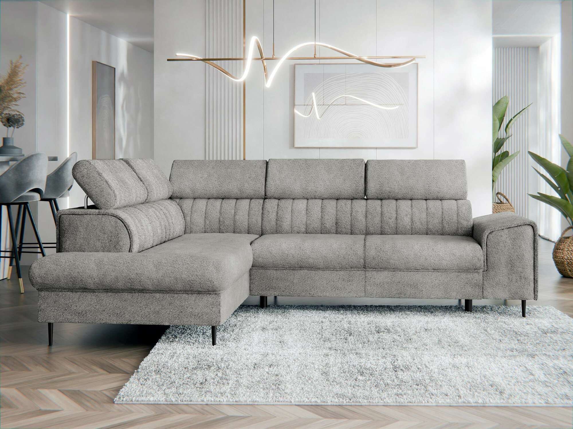 Canapé d'angle Comfivo Universum (Coral 75)