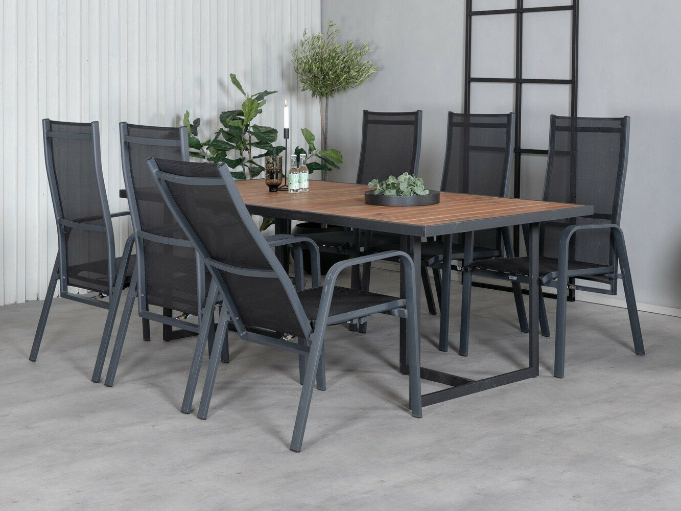 Ensemble table et chaises Dallas 2908