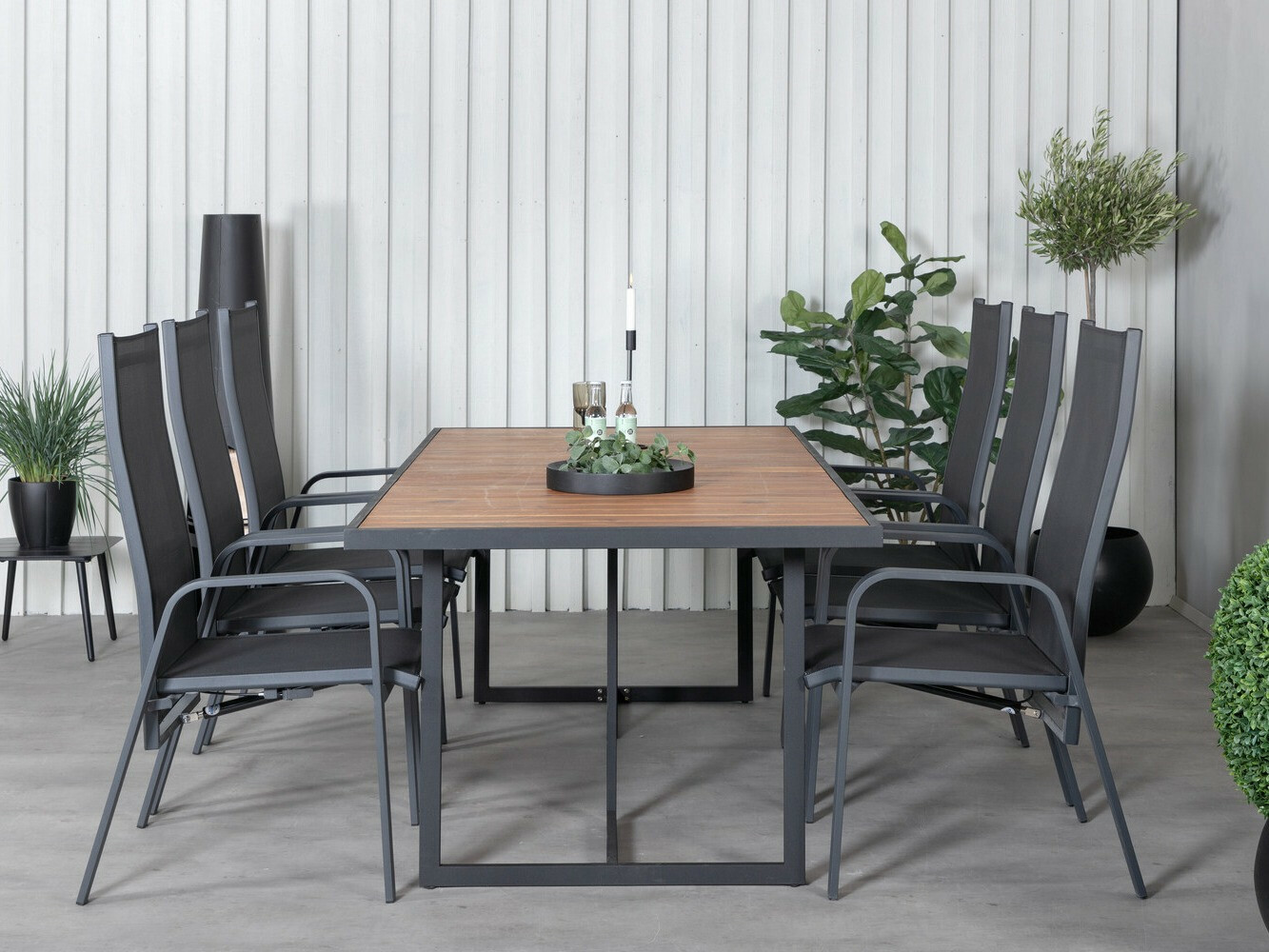 Ensemble table et chaises Dallas 2908