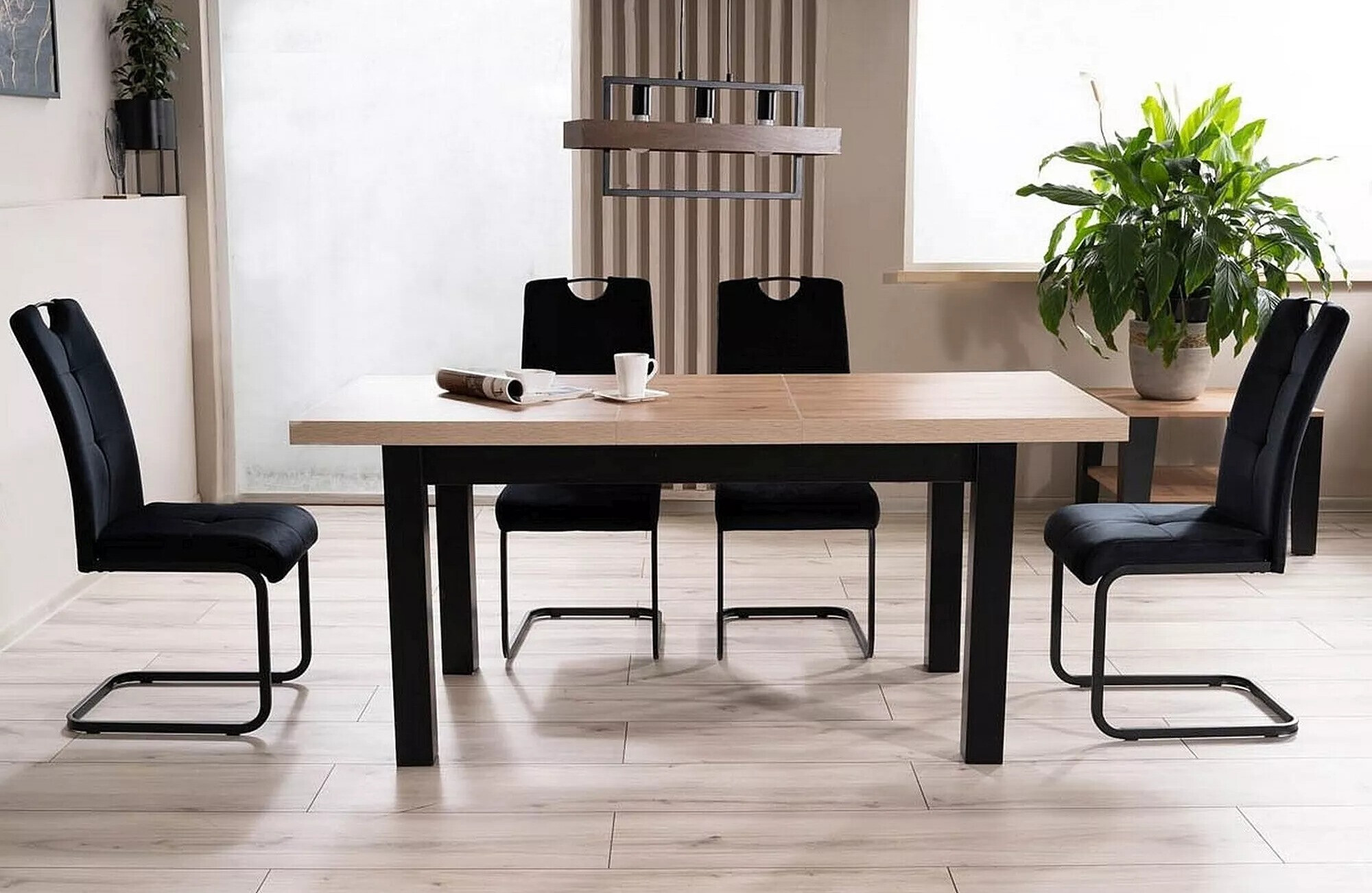 Chaise Detroit 724 (Noir)