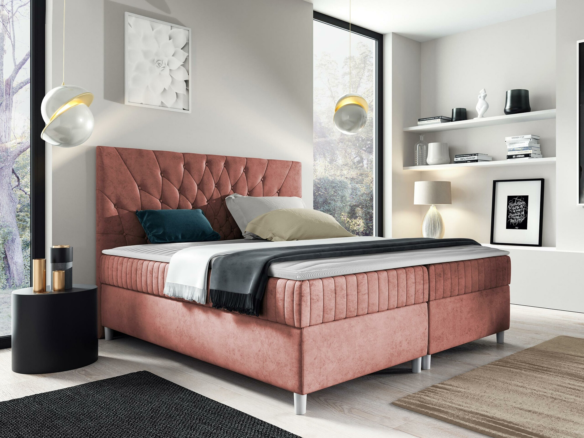 Lit boxspring Civitas (Manila 29)