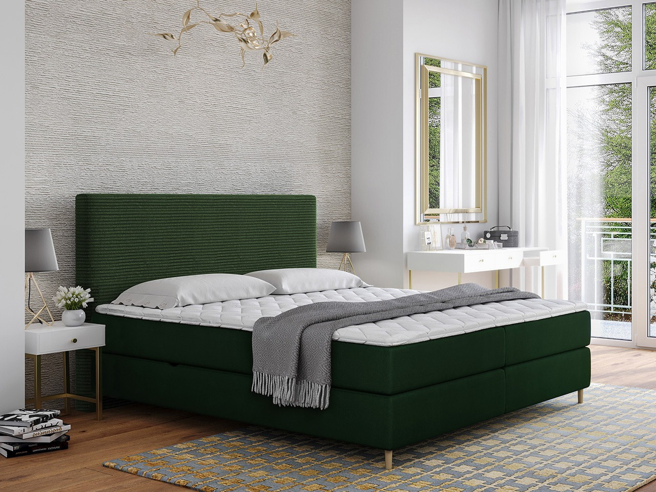 Lit boxspring ComfiDream Miraara (Poso 14 + Kronos 14)