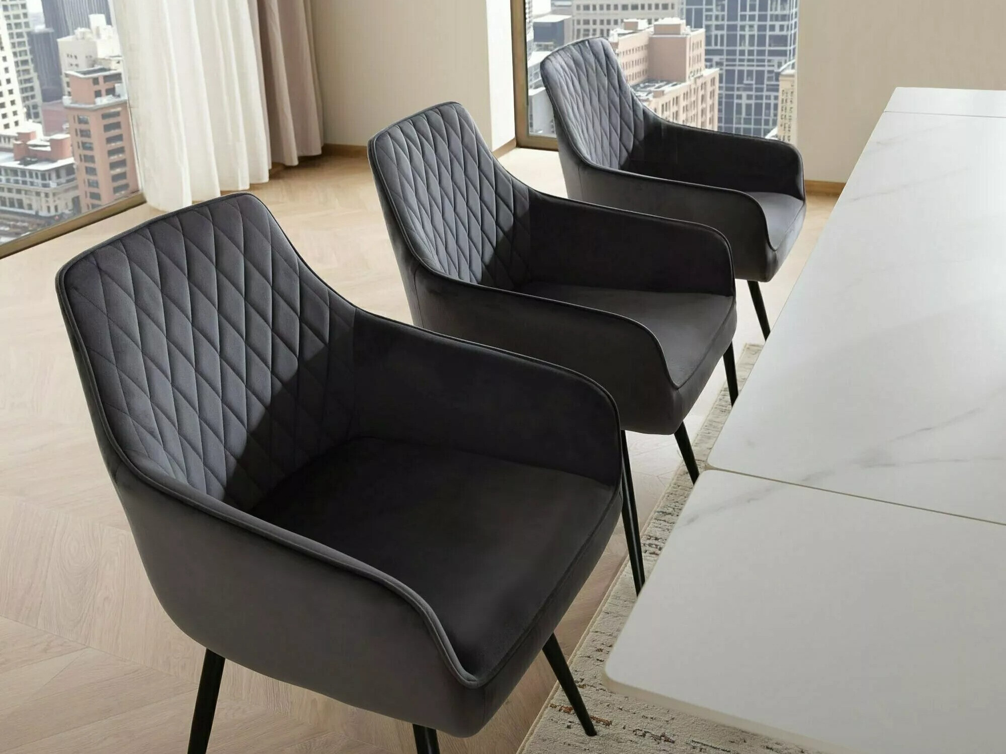 Chaise Detroit 734 (Gris)
